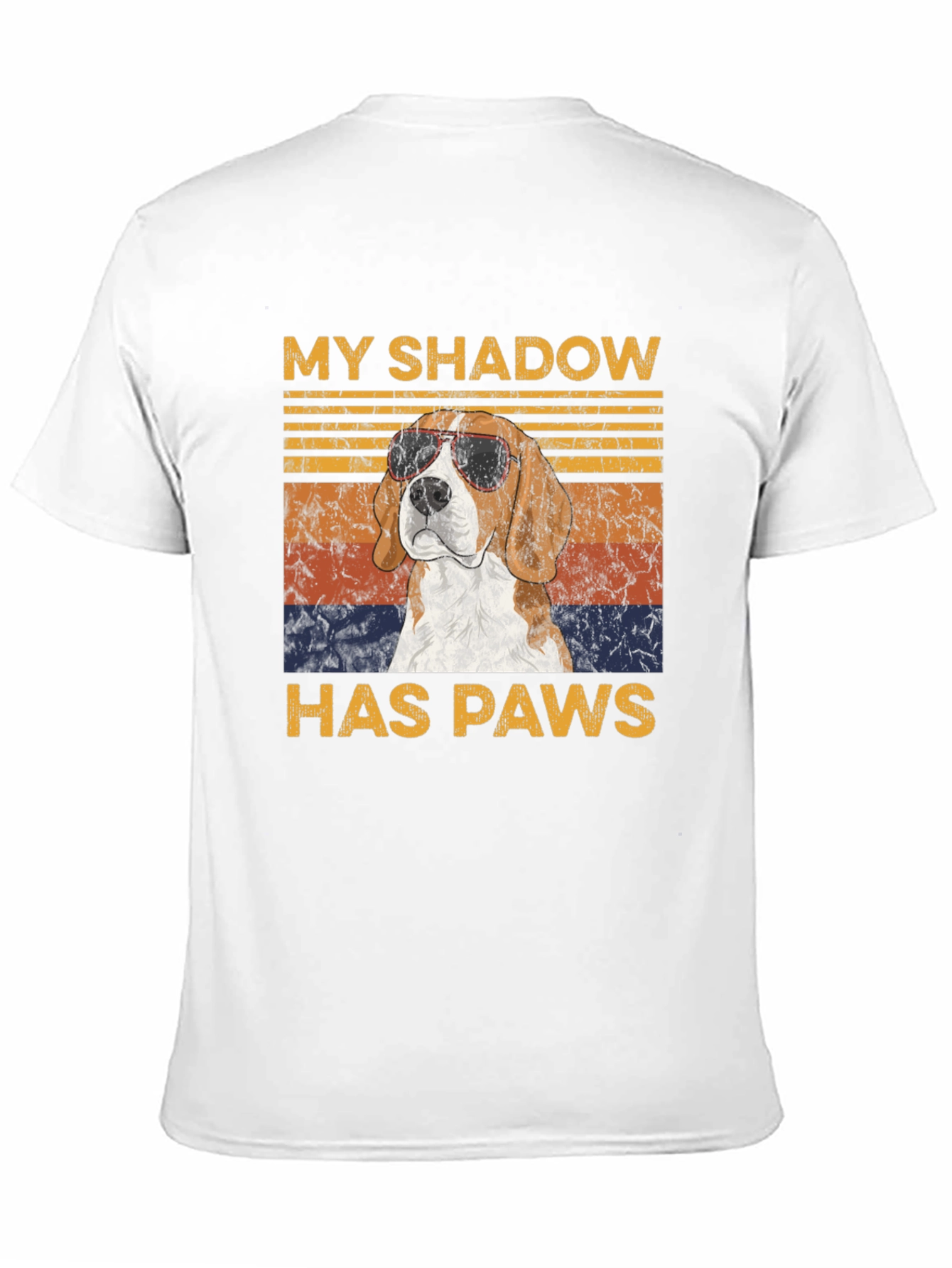 My Shadow Has Paws Dog T-Shirt