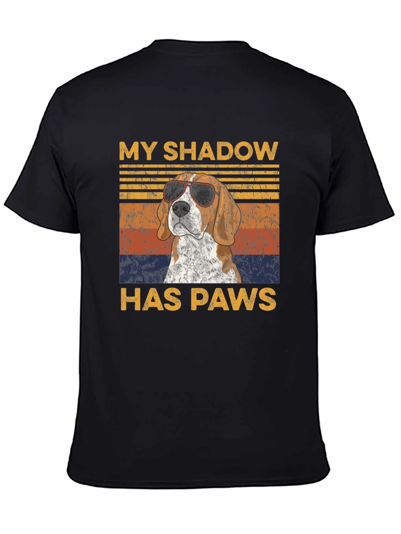 My Shadow Has Paws Dog T-Shirt