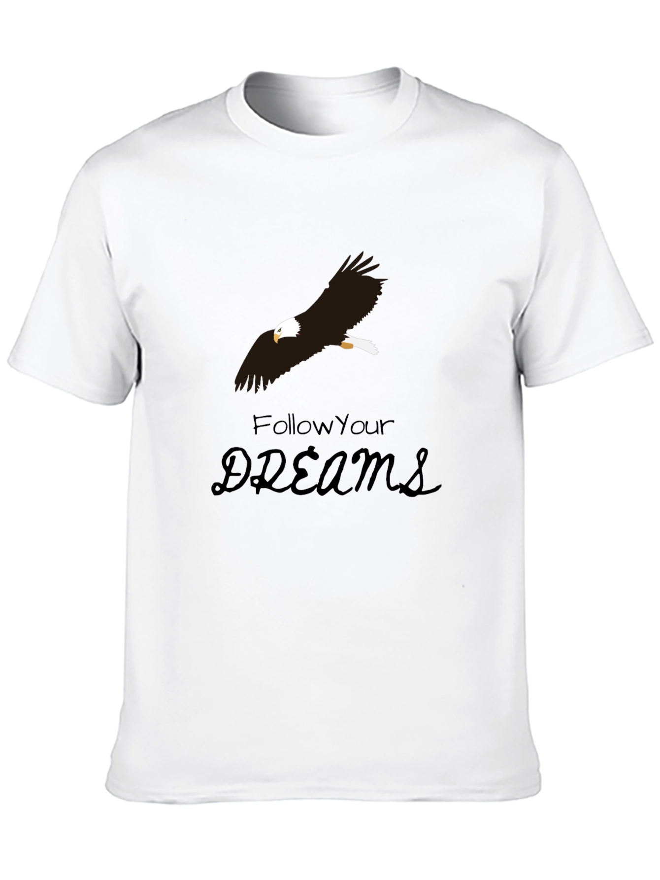 Eagle Dreams Graphic Tee - Black