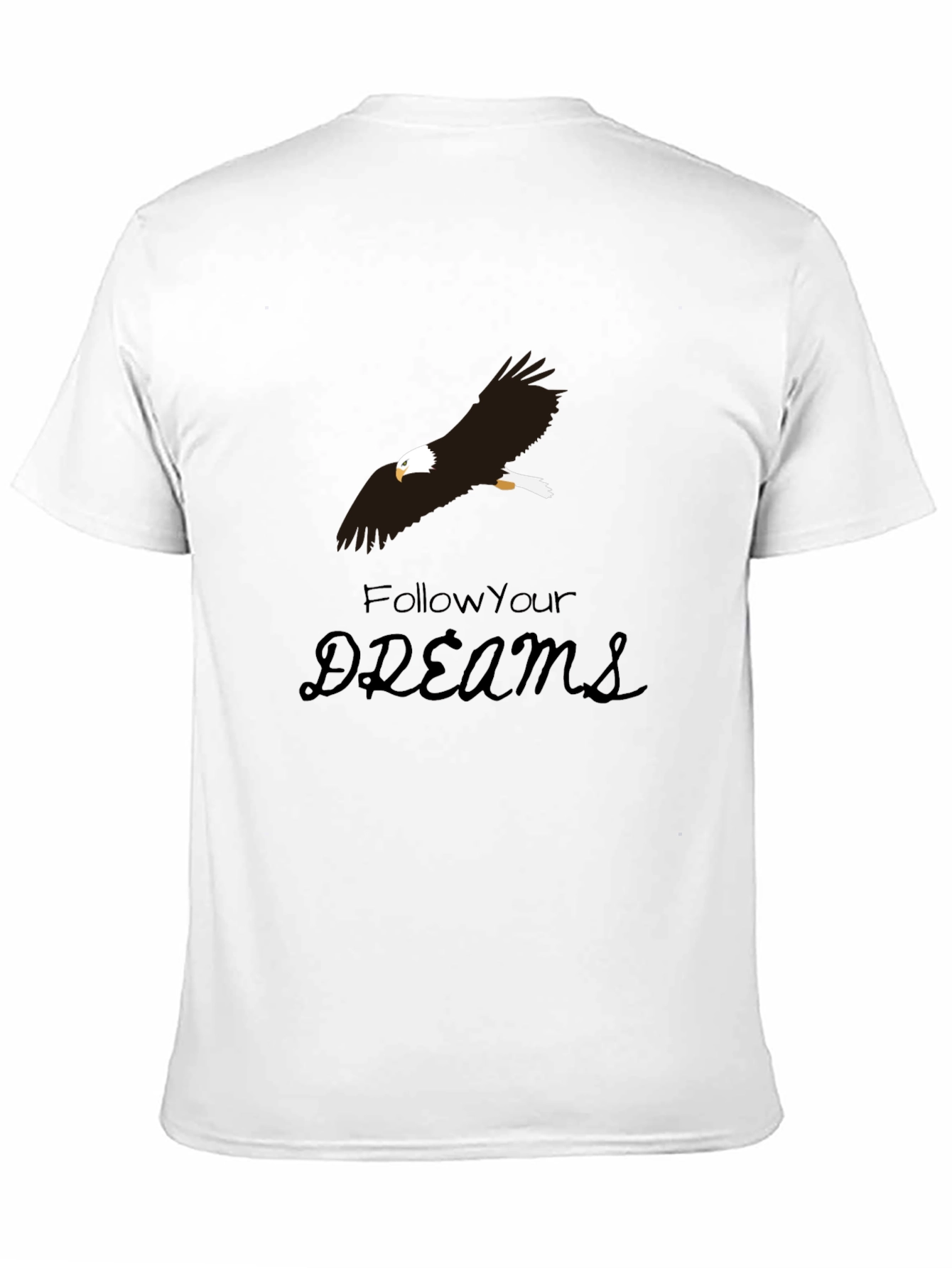 Eagle Dreams Graphic Tee - Black