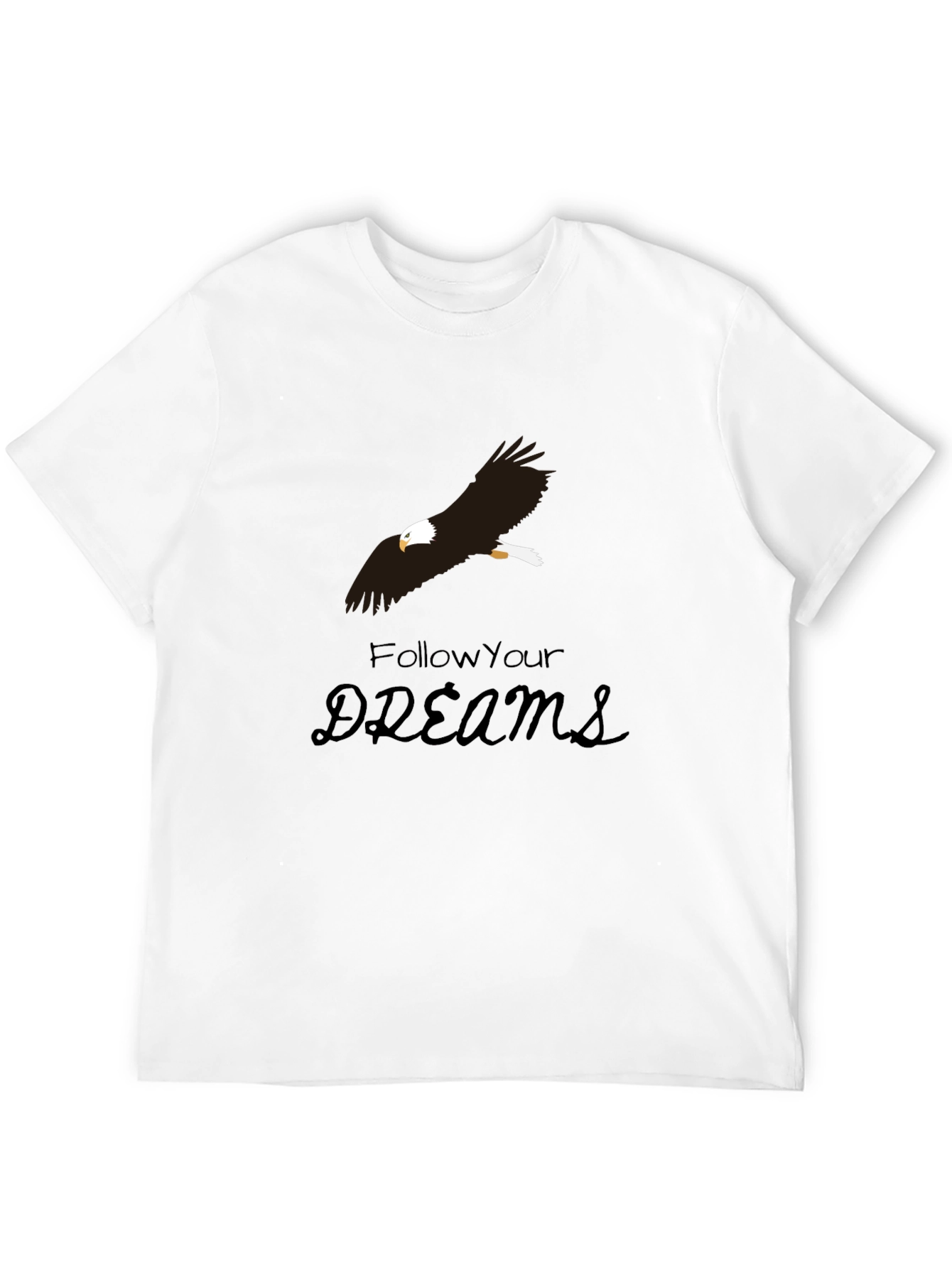 Eagle Dreams Graphic Tee - Black