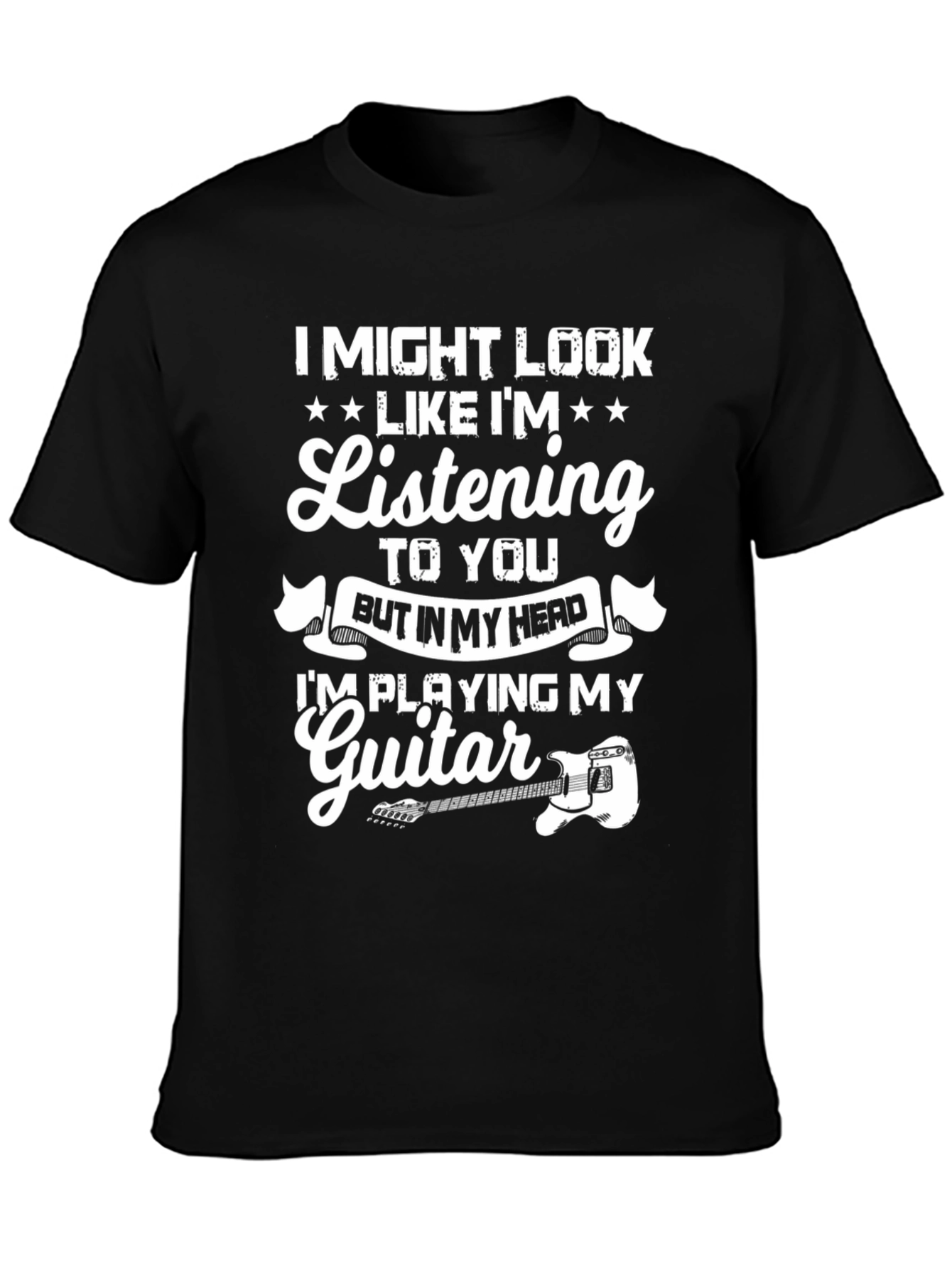 Guitar Player T-Shirt - Musician Novelty Tee