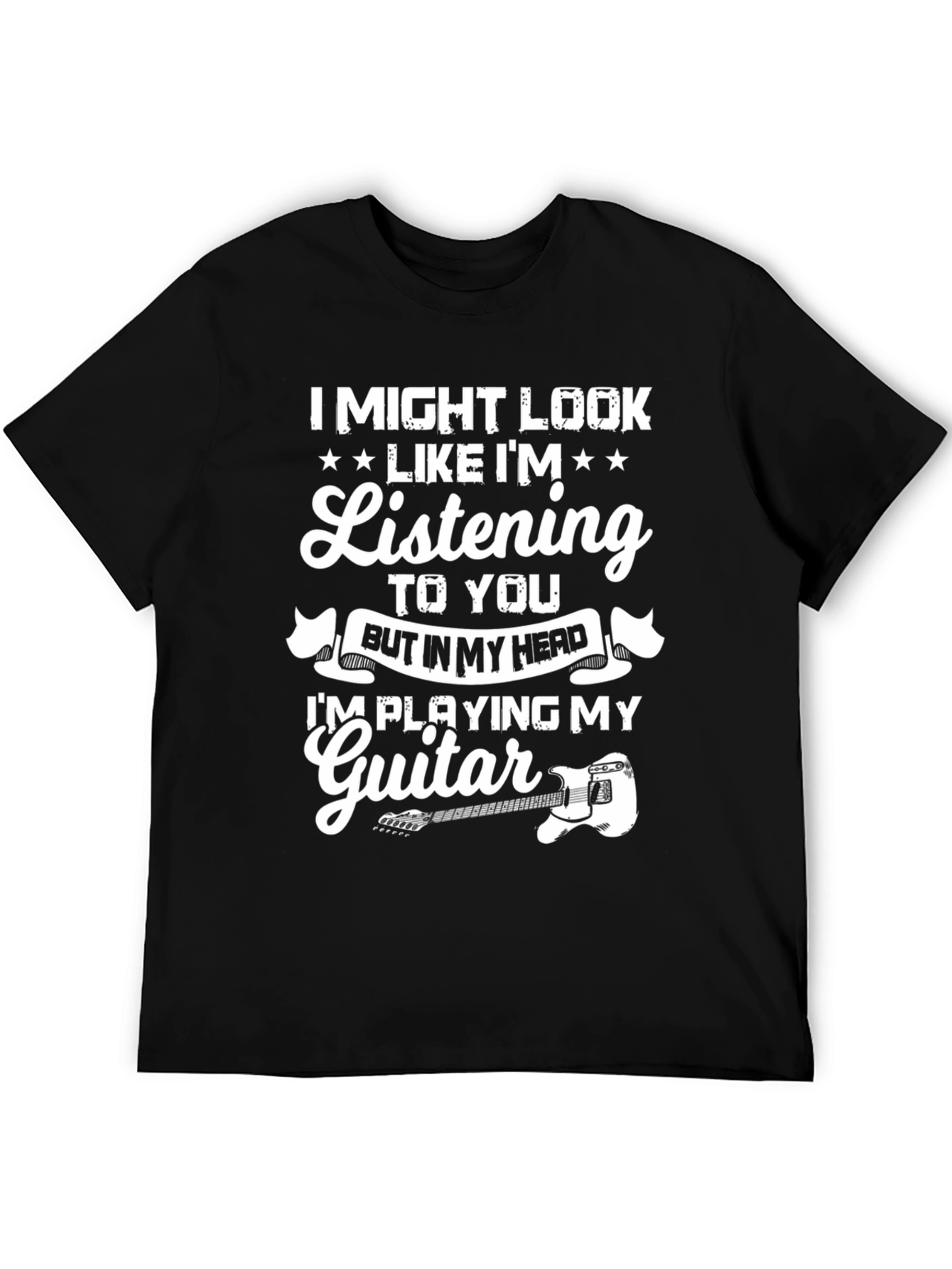 Guitar Player T-Shirt - Musician Novelty Tee