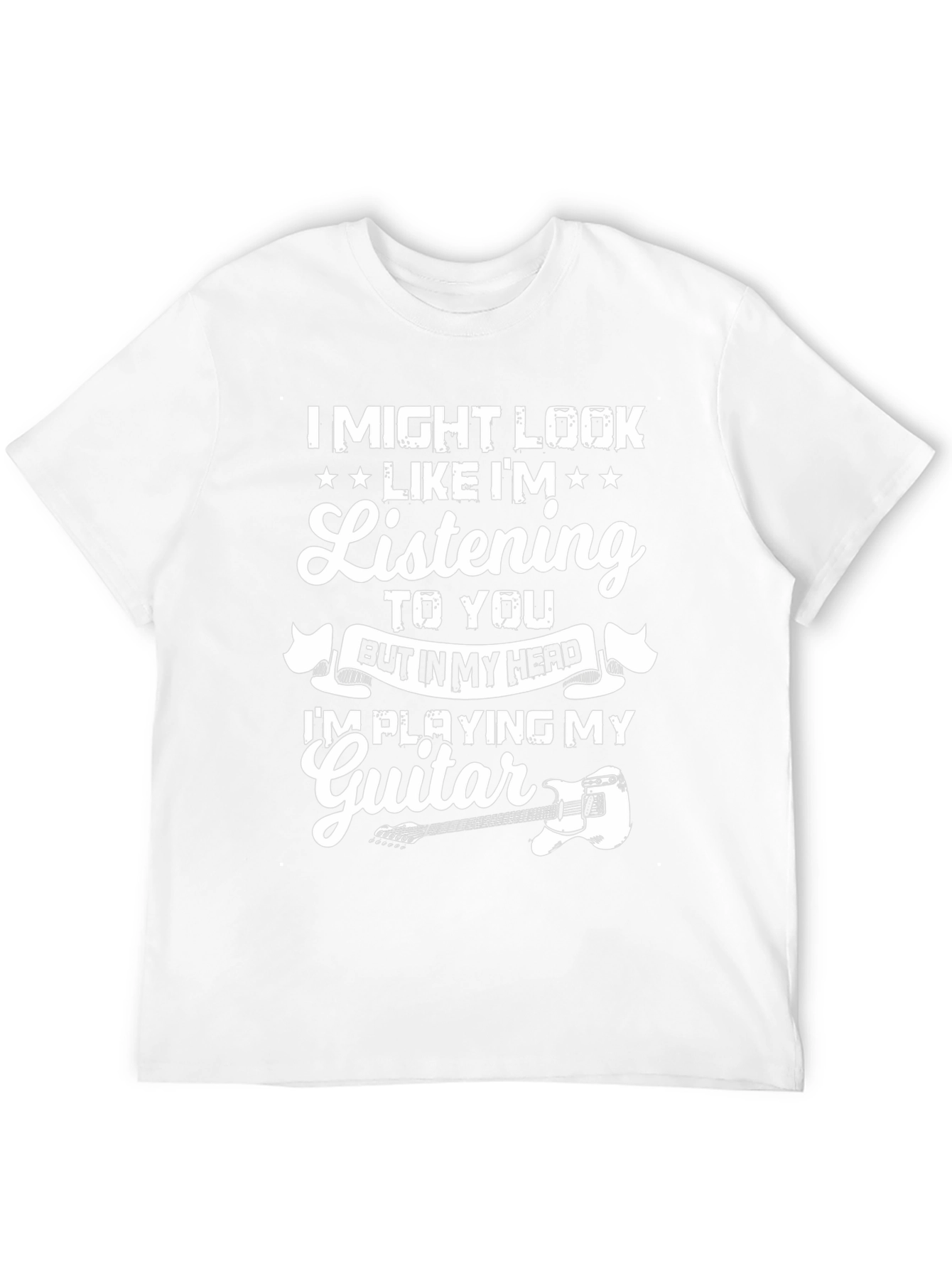 Guitar Player T-Shirt - Musician Novelty Tee
