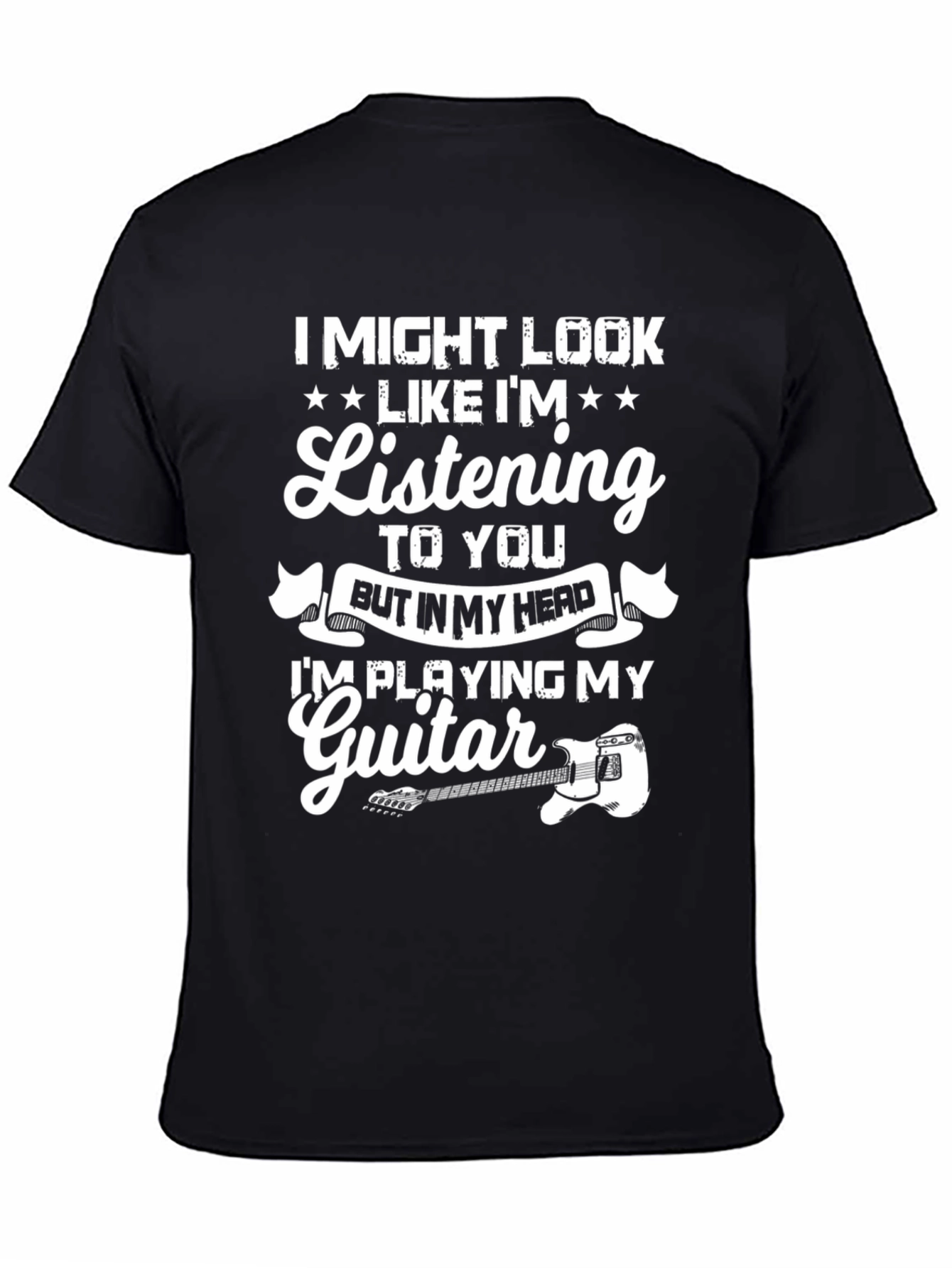 Guitar Player T-Shirt - Musician Novelty Tee