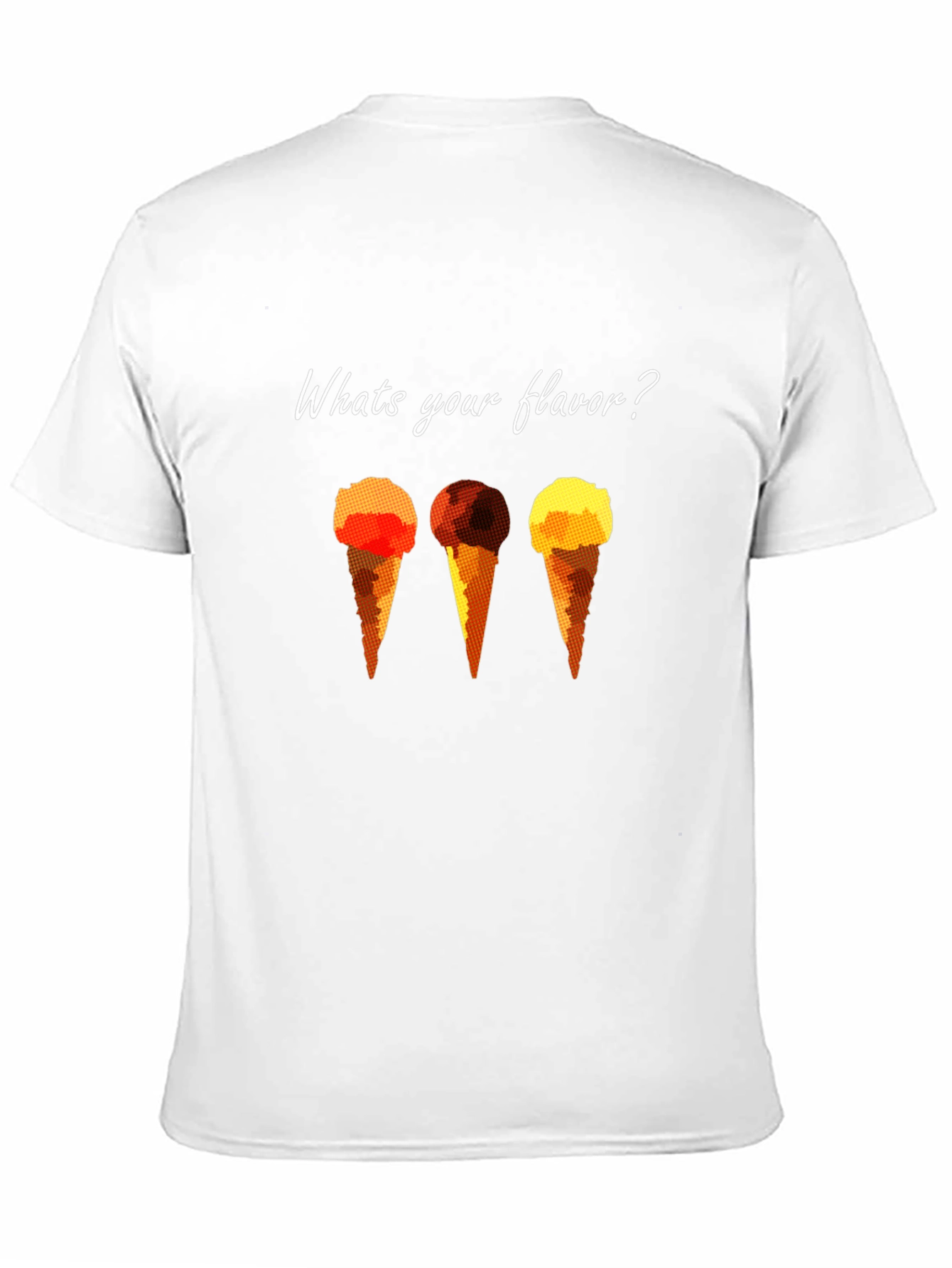 Whats Your Flavor? Ice Cream T-Shirt