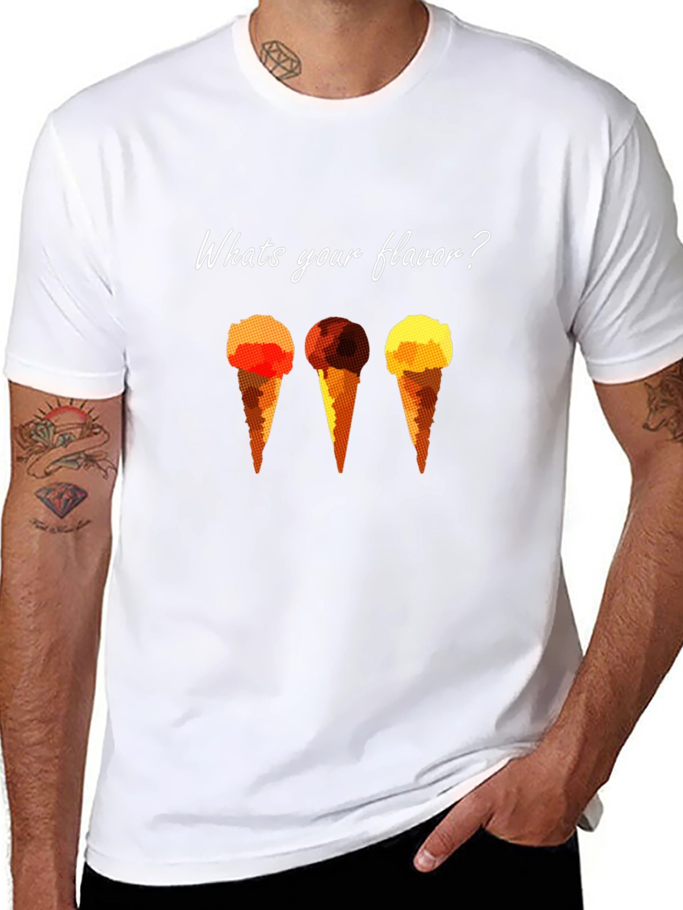 Whats Your Flavor? Ice Cream T-Shirt