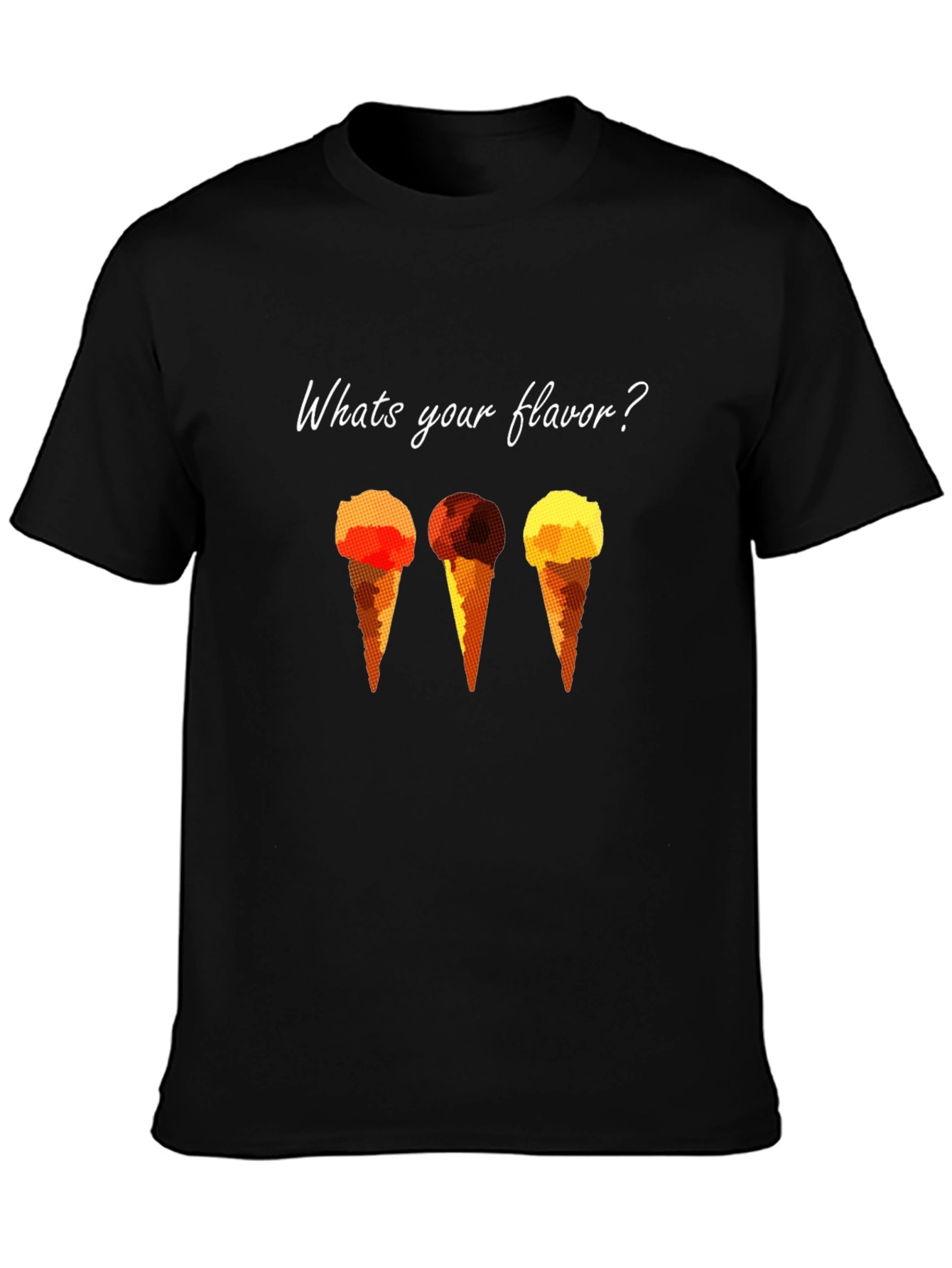 Whats Your Flavor? Ice Cream T-Shirt