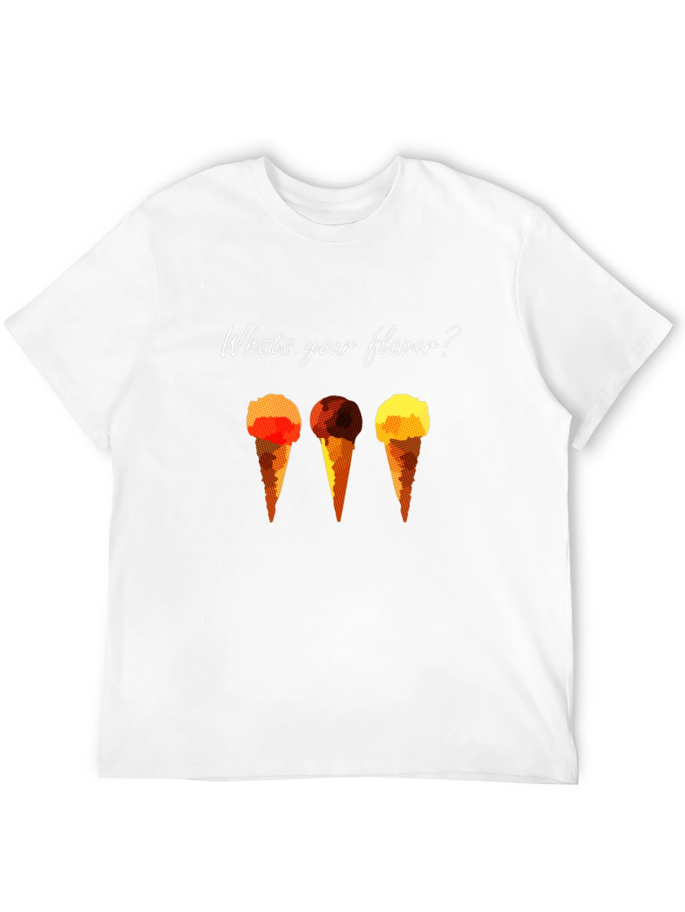 Whats Your Flavor? Ice Cream T-Shirt