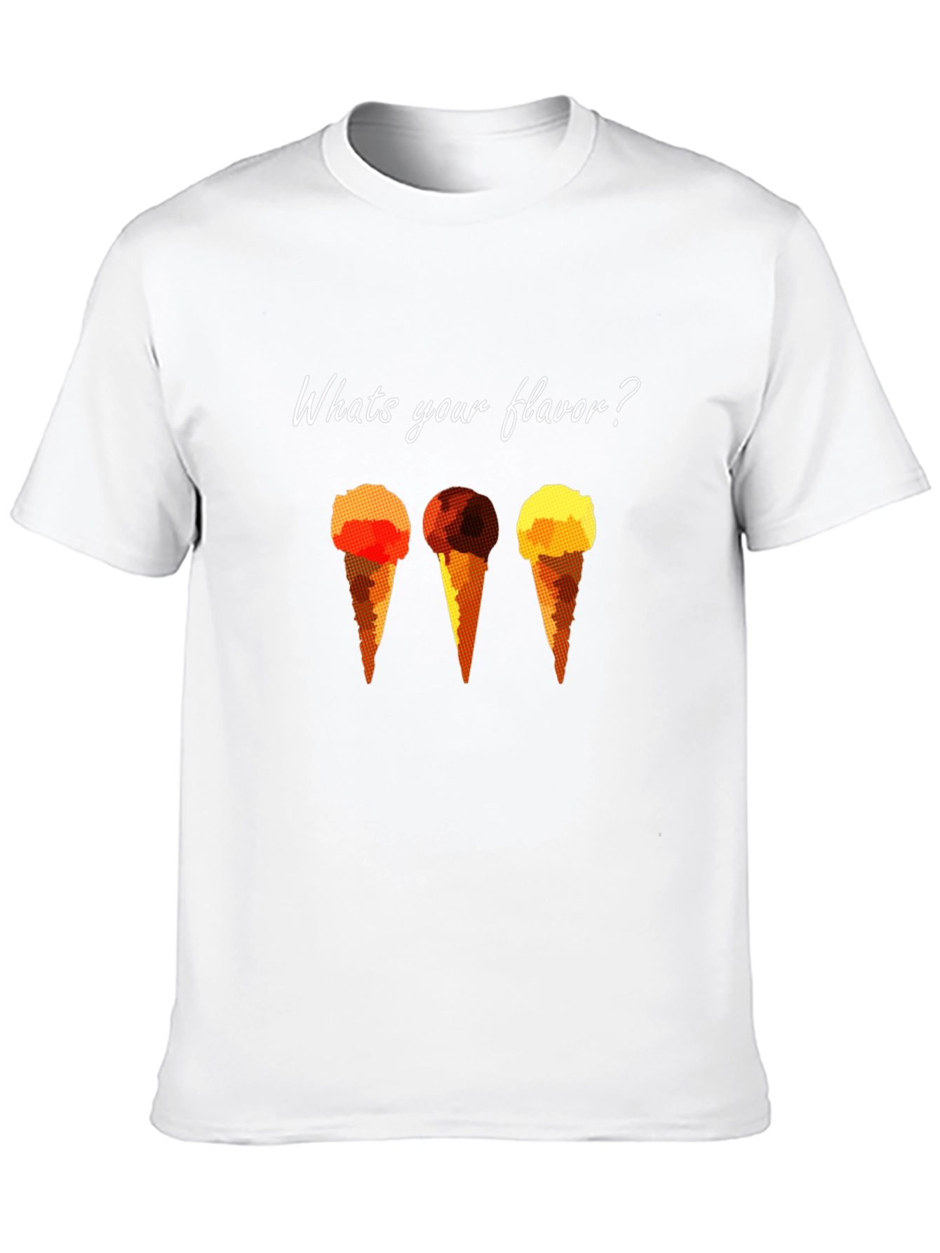 Whats Your Flavor? Ice Cream T-Shirt