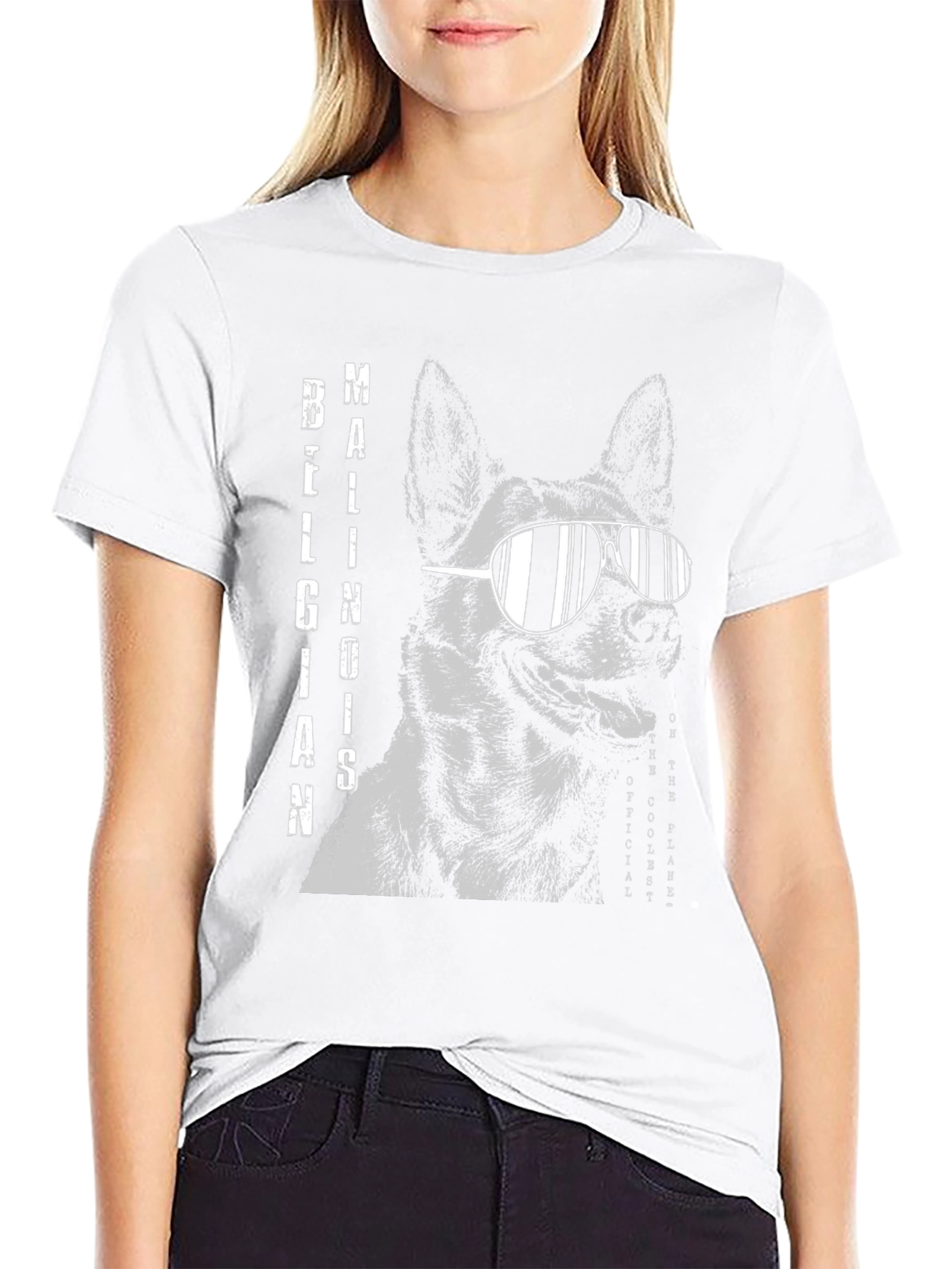 Cool Belgian Malinois Dog T-Shirt