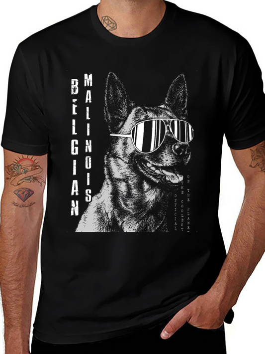 Cool Belgian Malinois Dog T-Shirt