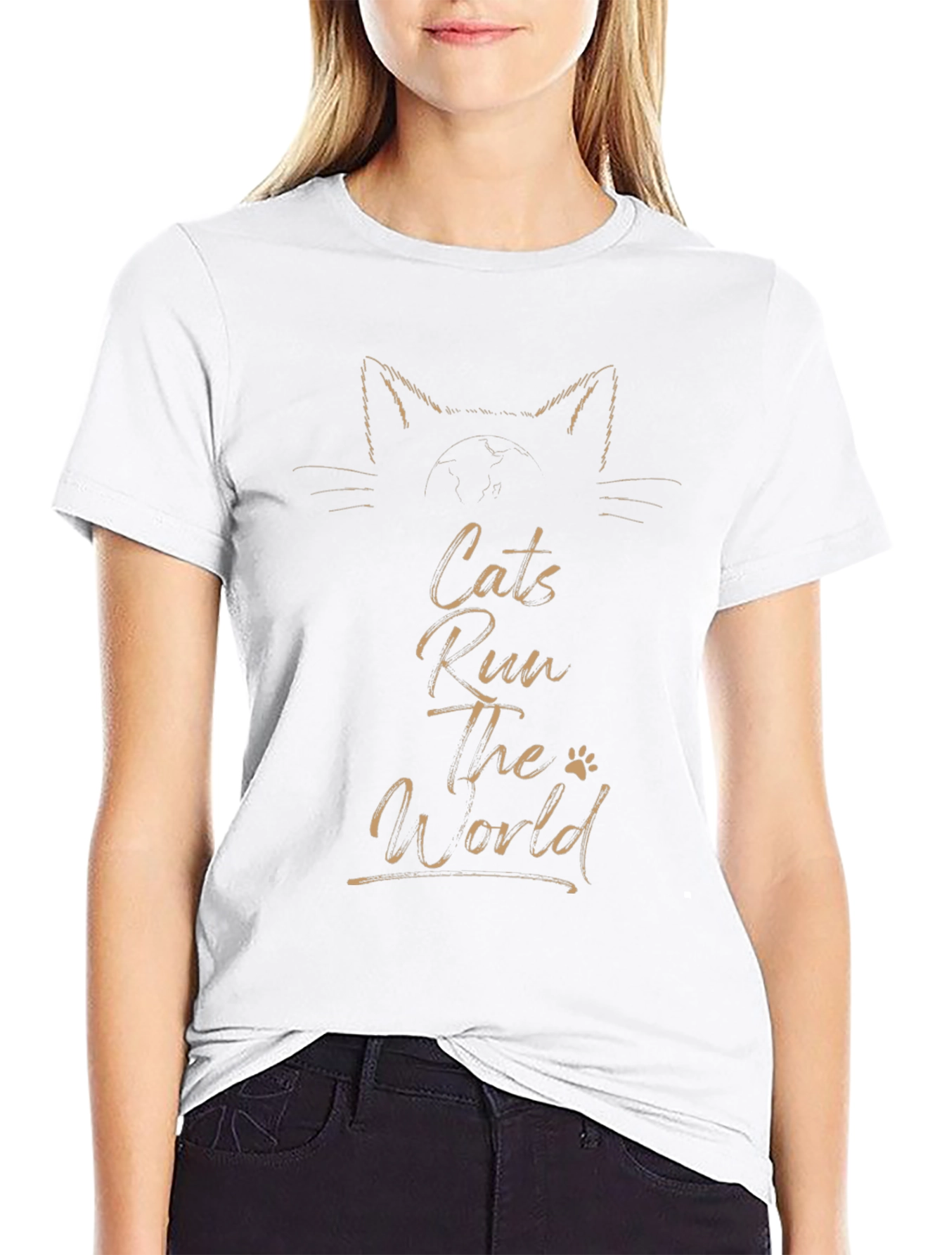 Cats Run The World Graphic Tee - Unisex