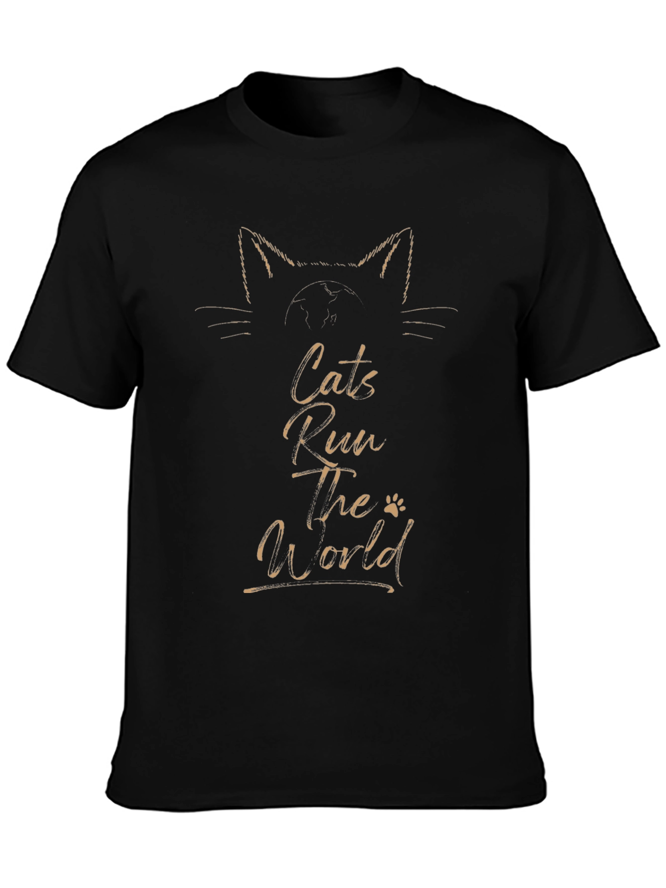 Cats Run The World Graphic Tee - Unisex