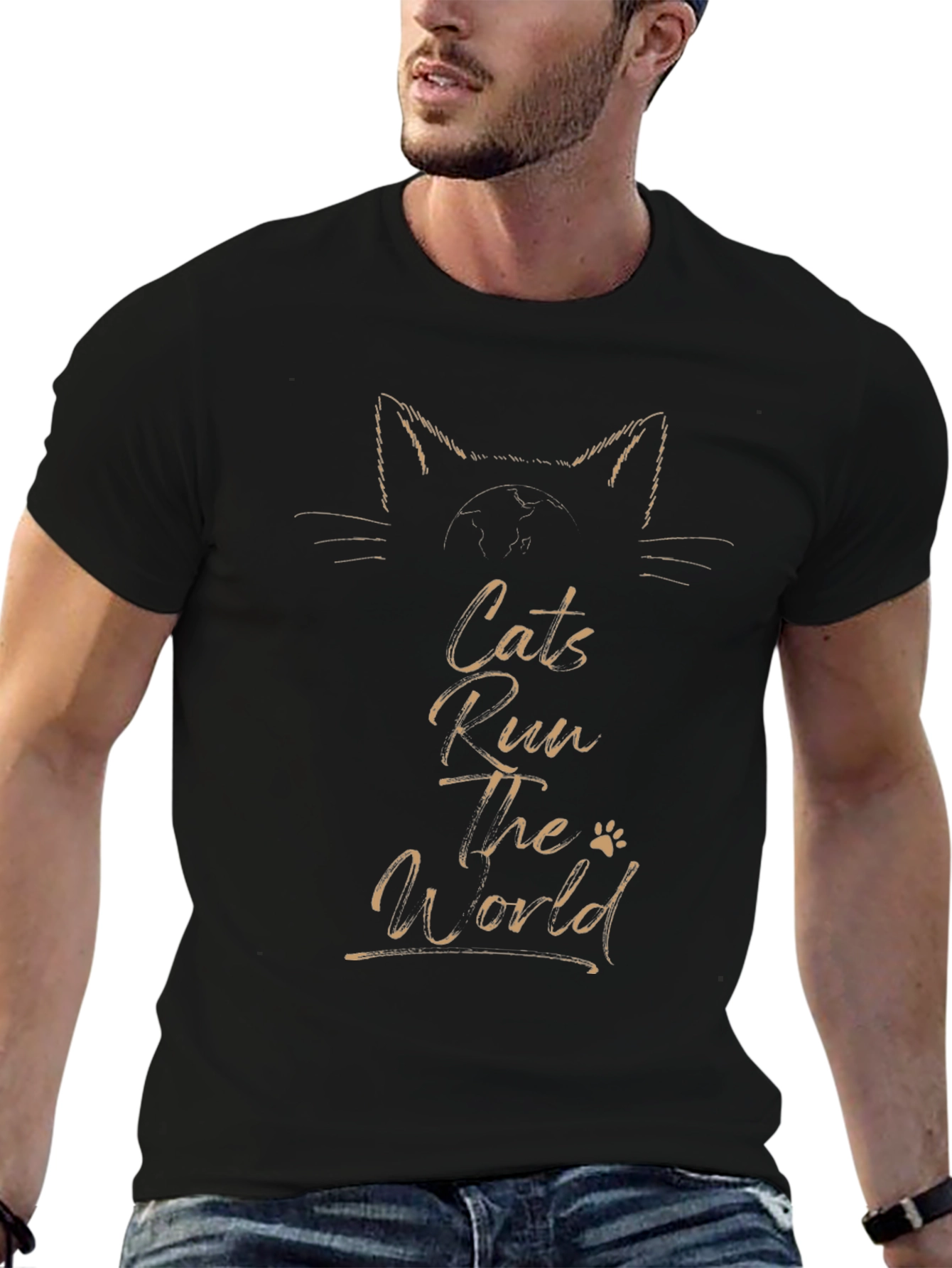 Cats Run The World Graphic Tee - Unisex