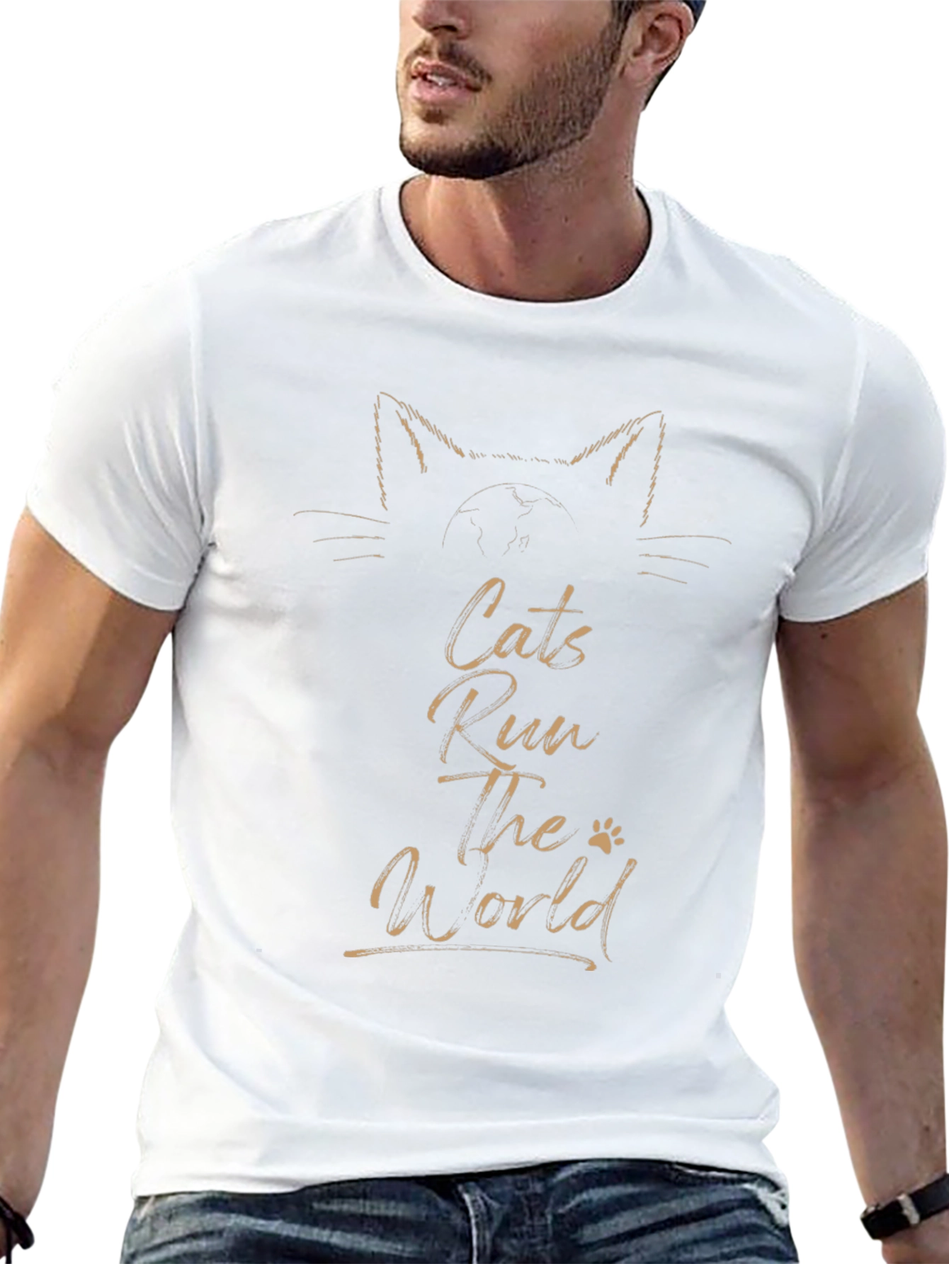 Cats Run The World Graphic Tee - Unisex