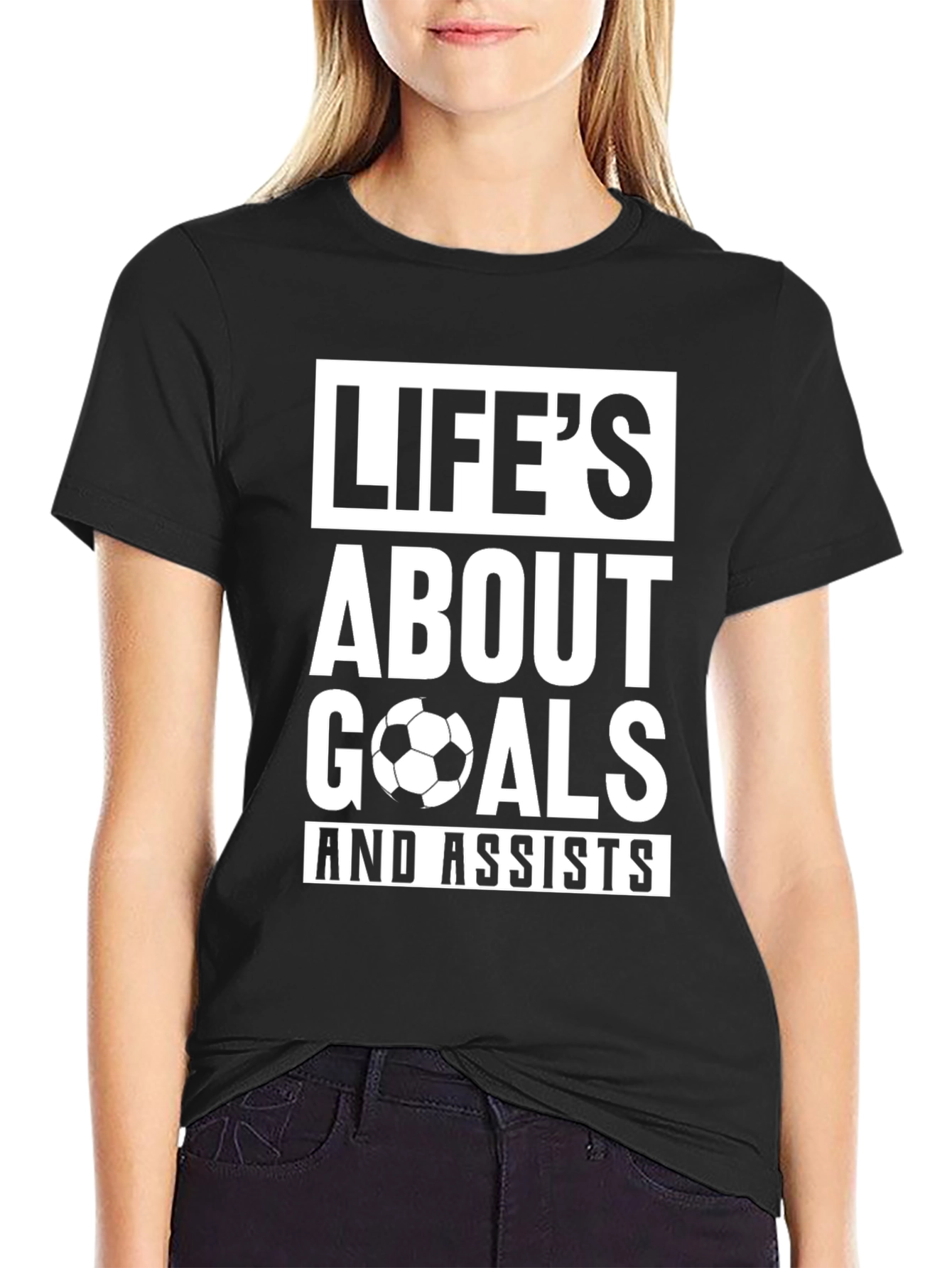 Lifes About Goals & Assists T-Shirt
