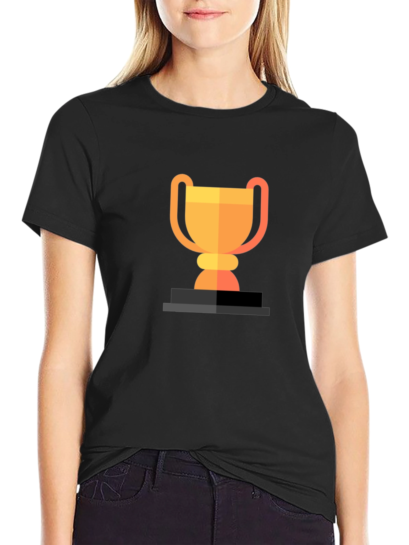 Trophy Graphic Tee - Black Mens