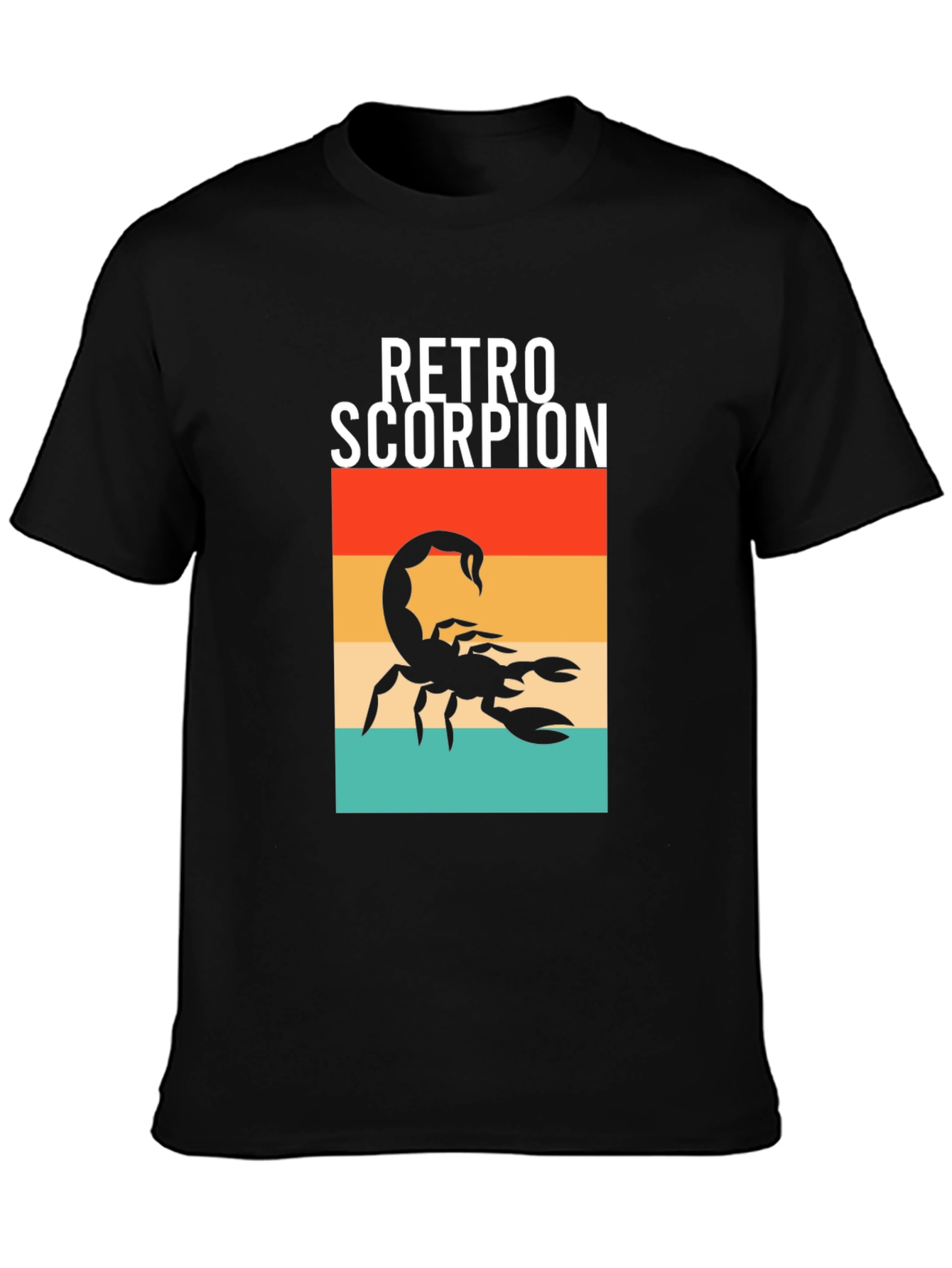 Retro Scorpion Graphic T-Shirt