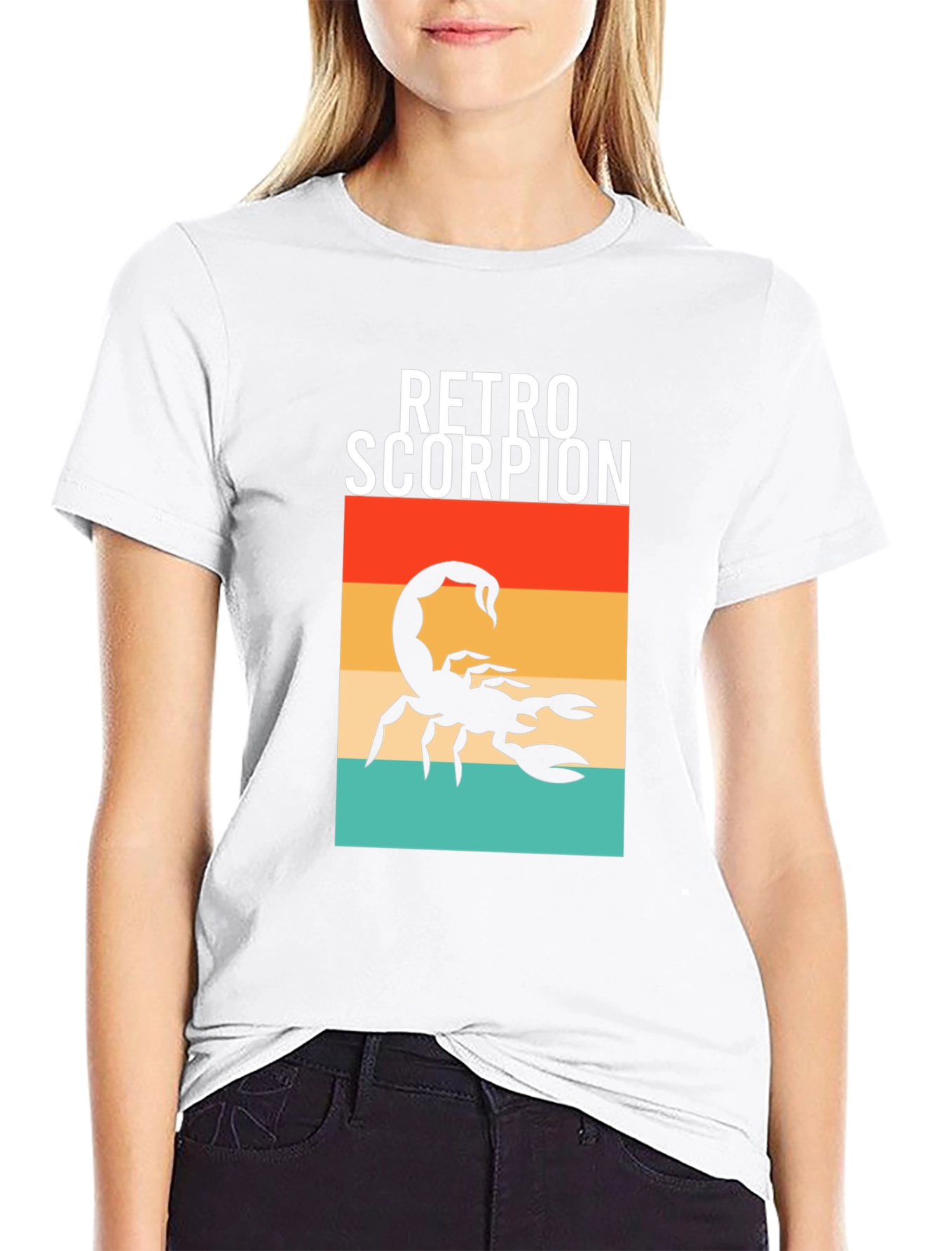 Retro Scorpion Graphic T-Shirt