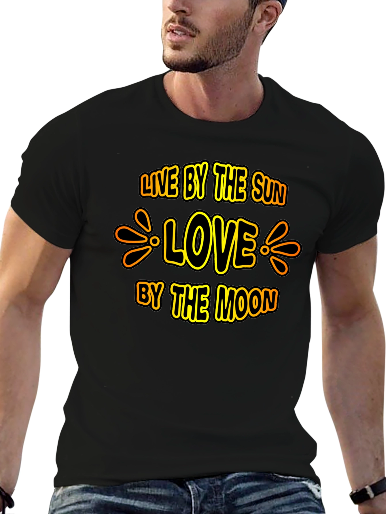 Live by the Sun Love by the Moon Tee