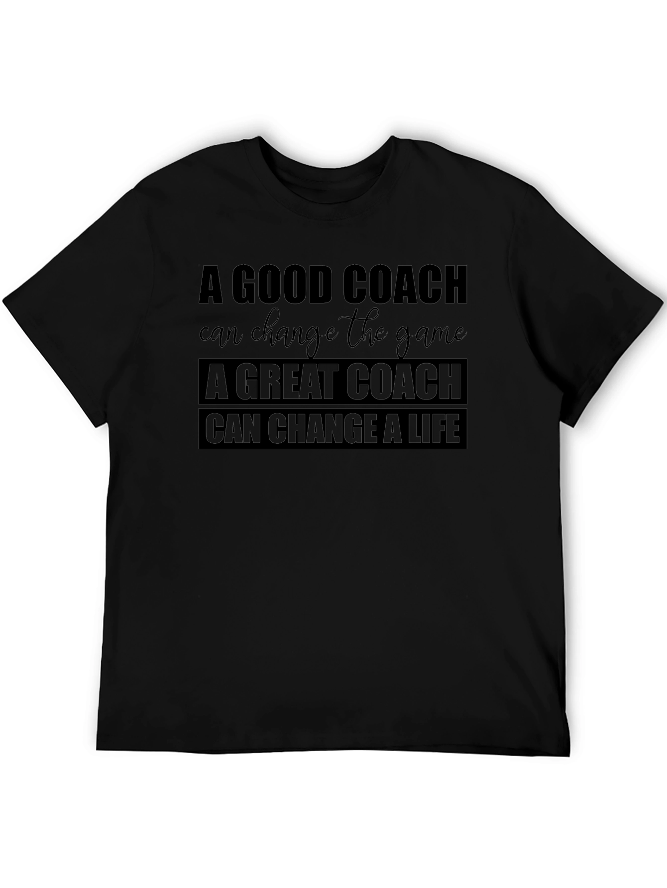 Coach Gift T-Shirt: Good Coach Changes the Game