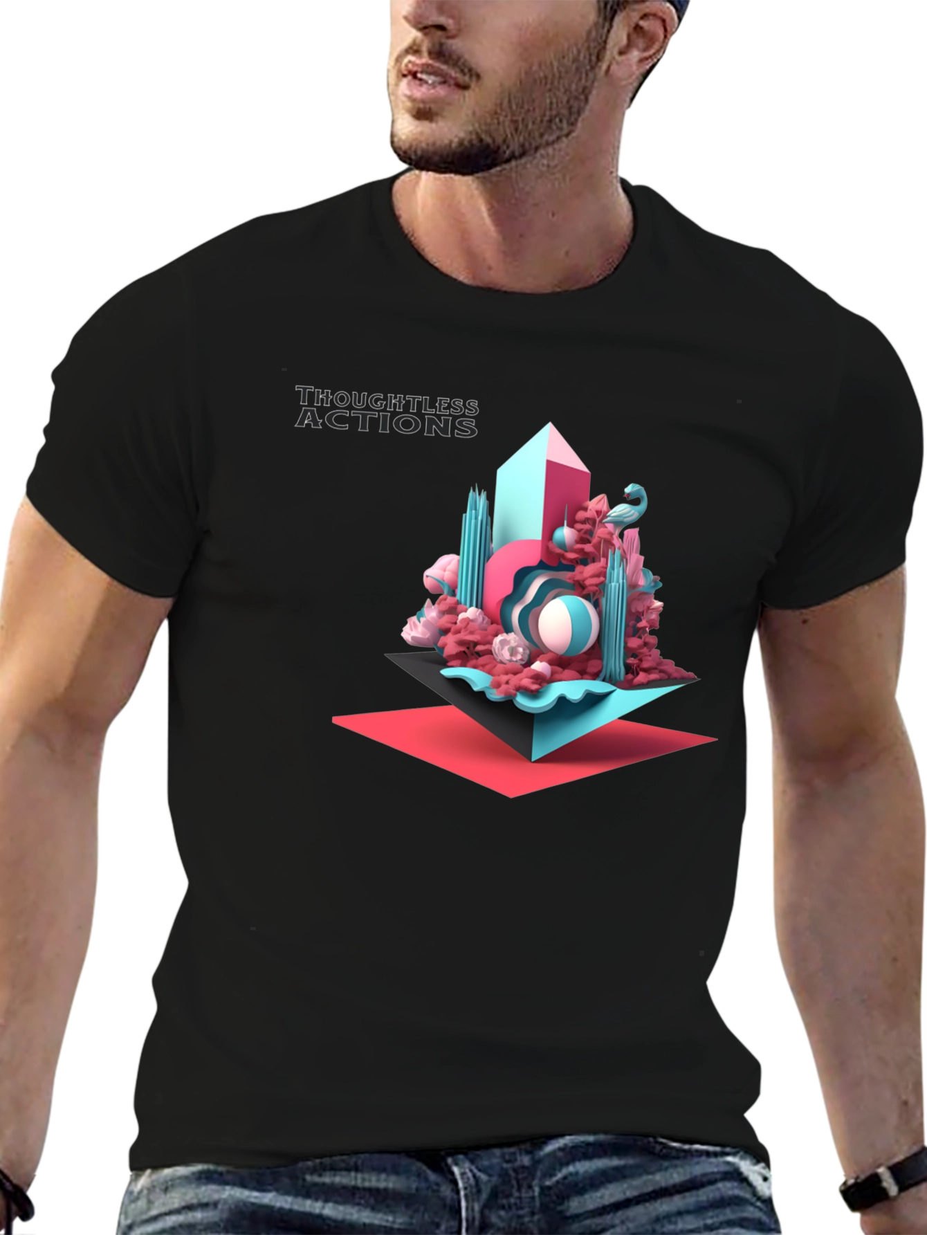 Abstract Art Graphic Tee