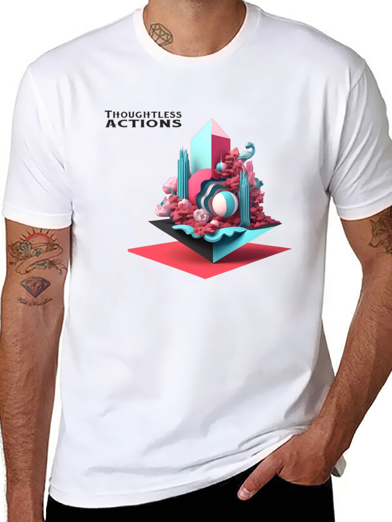 Abstract Art Graphic Tee