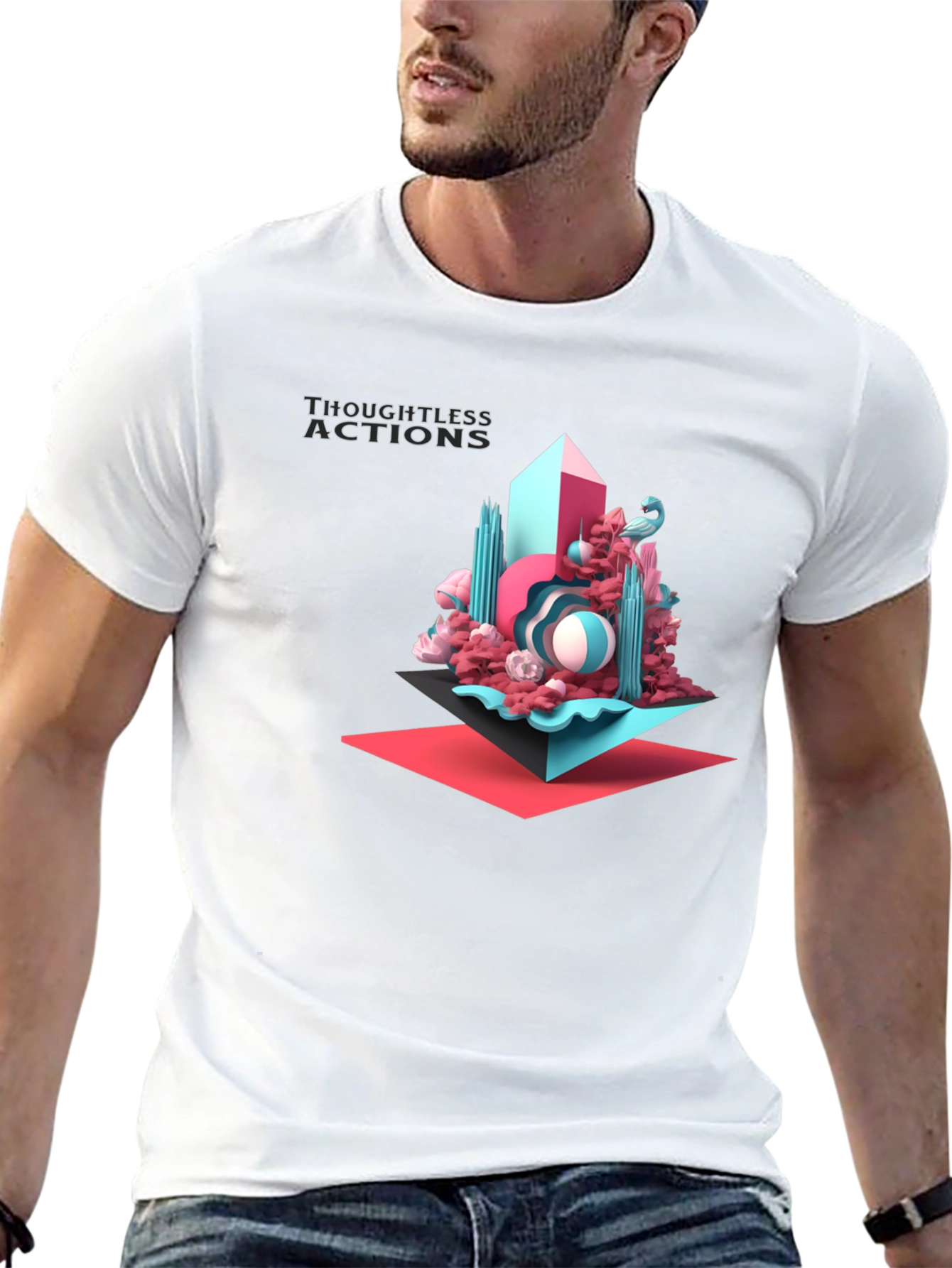 Abstract Art Graphic Tee