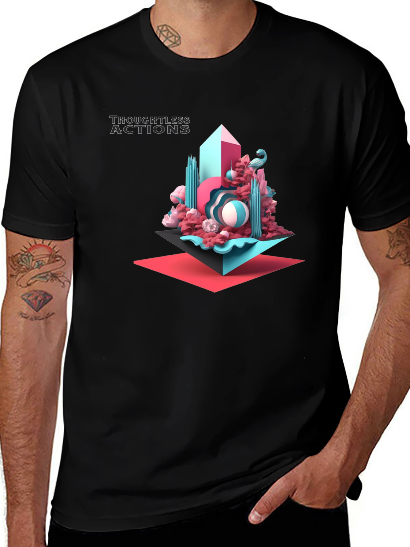 Abstract Art Graphic Tee