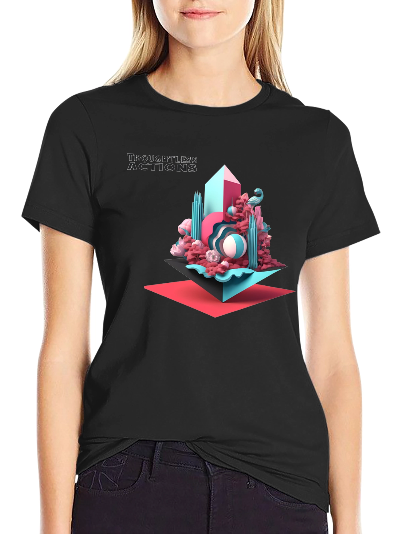 Abstract Art Graphic Tee