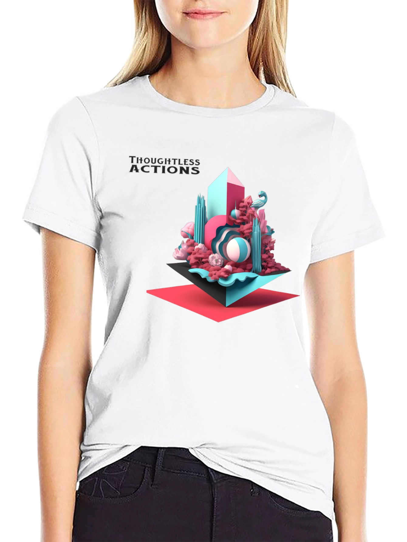 Abstract Art Graphic Tee