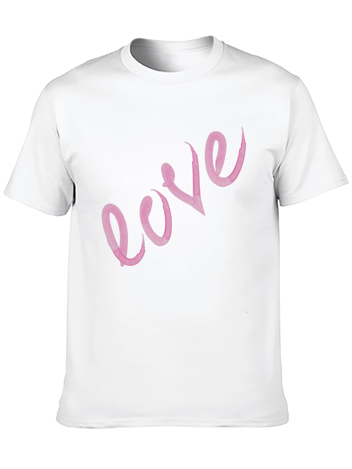 Love Script Black T-Shirt