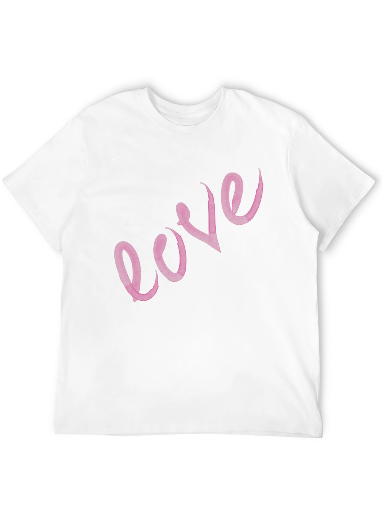 Love Script Black T-Shirt