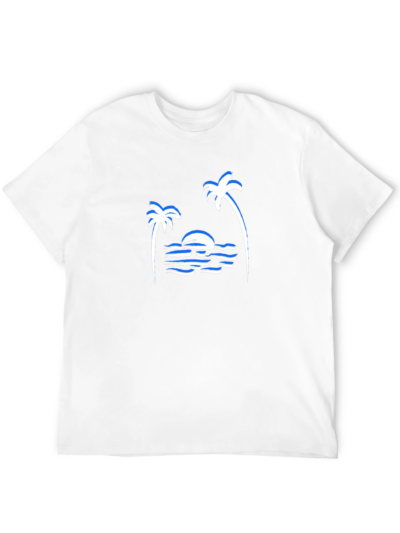 Sunset Palm Tree Graphic T-Shirt