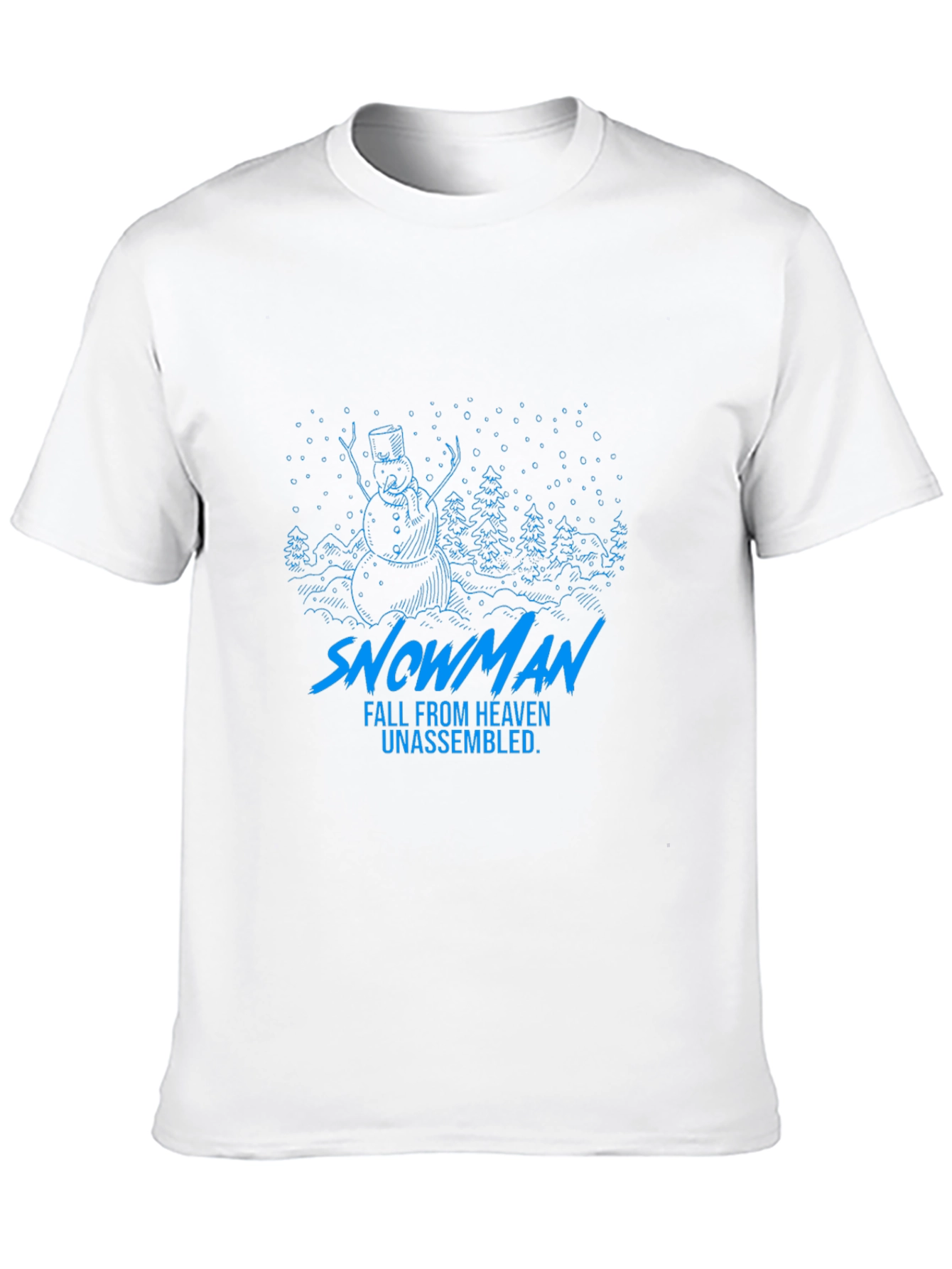 Snowman T-Shirt - Fall From Heaven Unassembled Graphic Tee