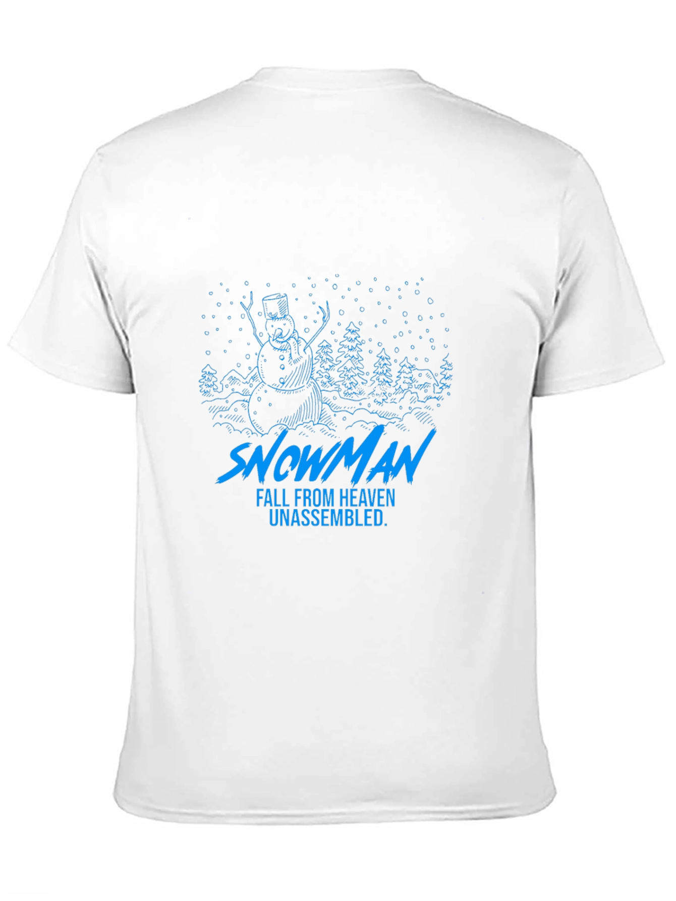 Snowman T-Shirt - Fall From Heaven Unassembled Graphic Tee