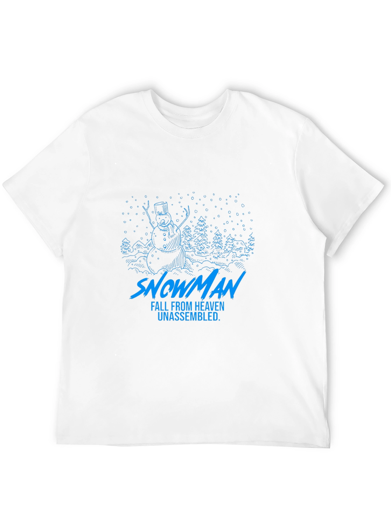 Snowman T-Shirt - Fall From Heaven Unassembled Graphic Tee