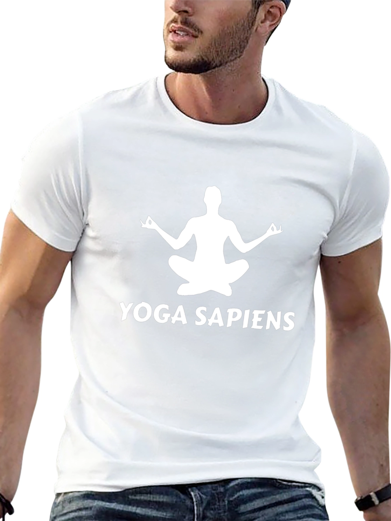 Yoga Sapiens Graphic T-Shirt - Black