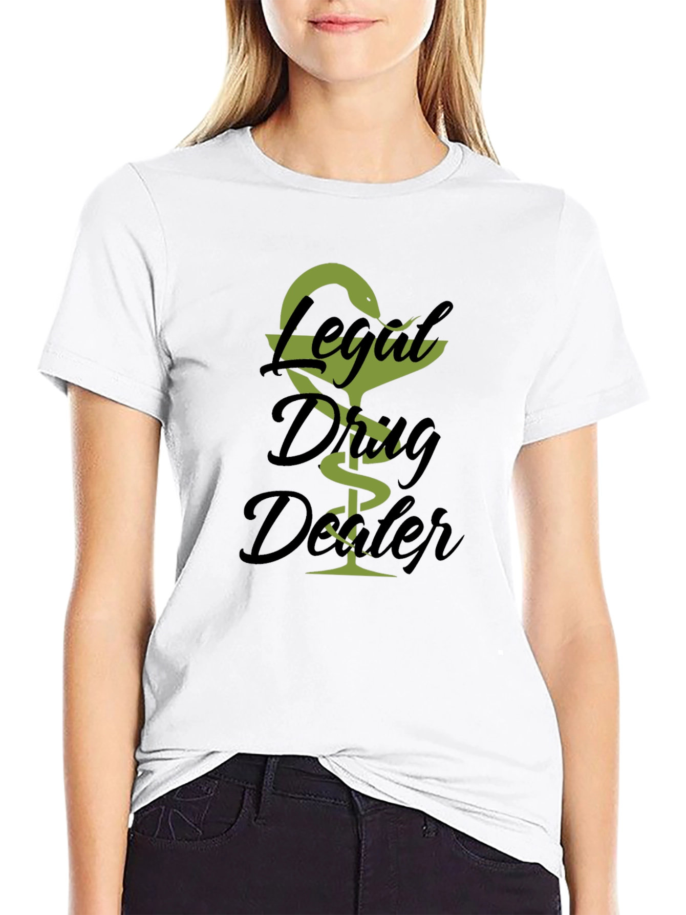 Legal Drug Dealer T-Shirt - Novelty Graphic Tee