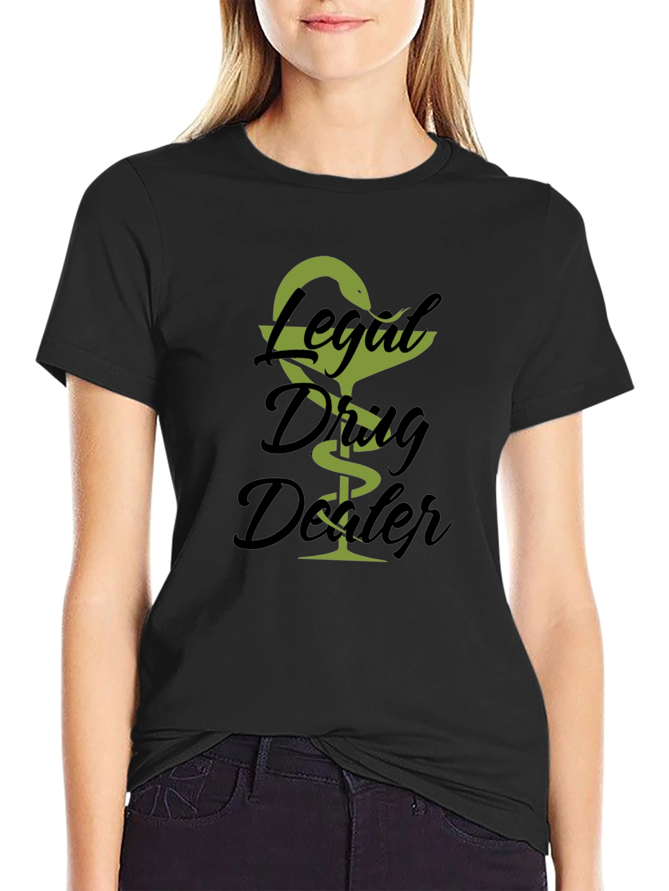 Legal Drug Dealer T-Shirt - Novelty Graphic Tee