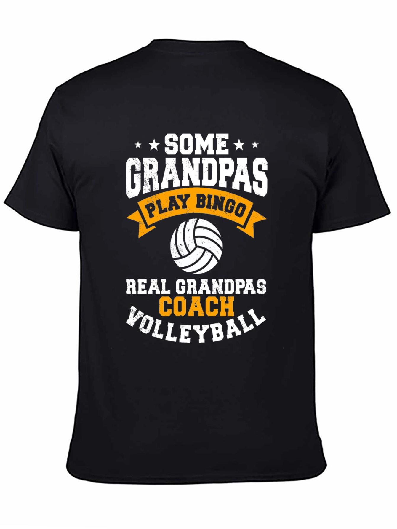 Volleyball Grandpa T-Shirt - Coach Gift