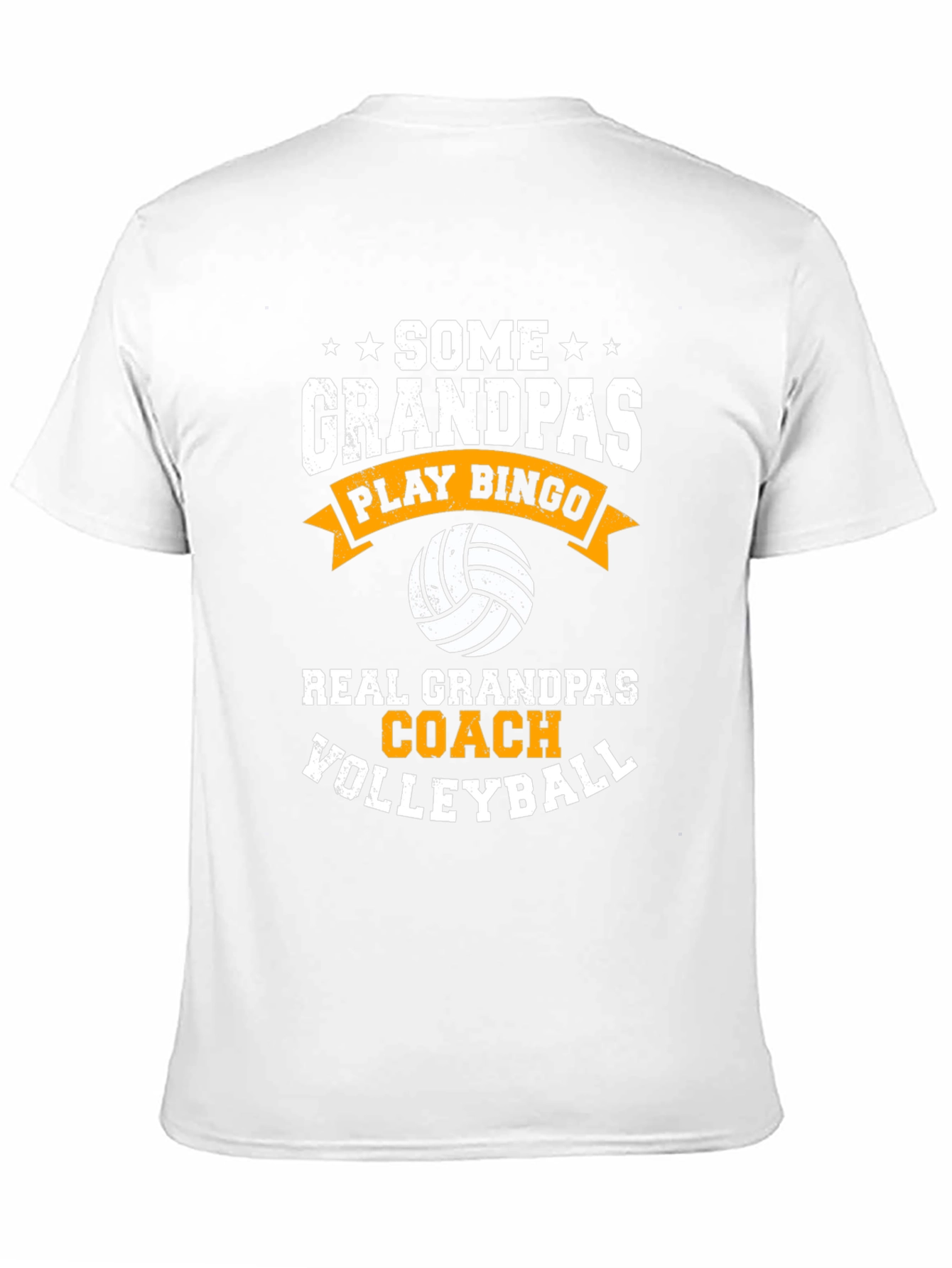 Volleyball Grandpa T-Shirt - Coach Gift
