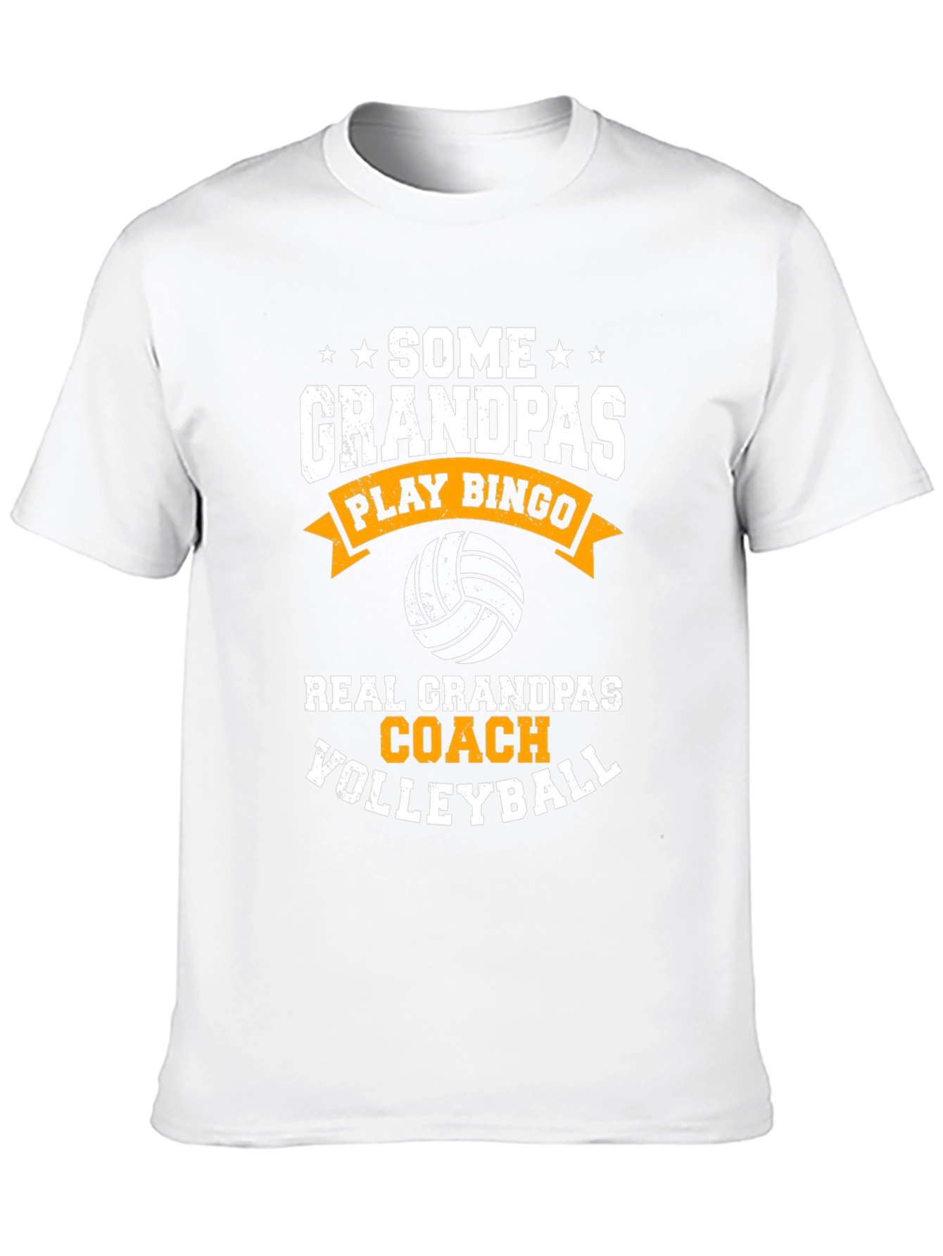 Volleyball Grandpa T-Shirt - Coach Gift
