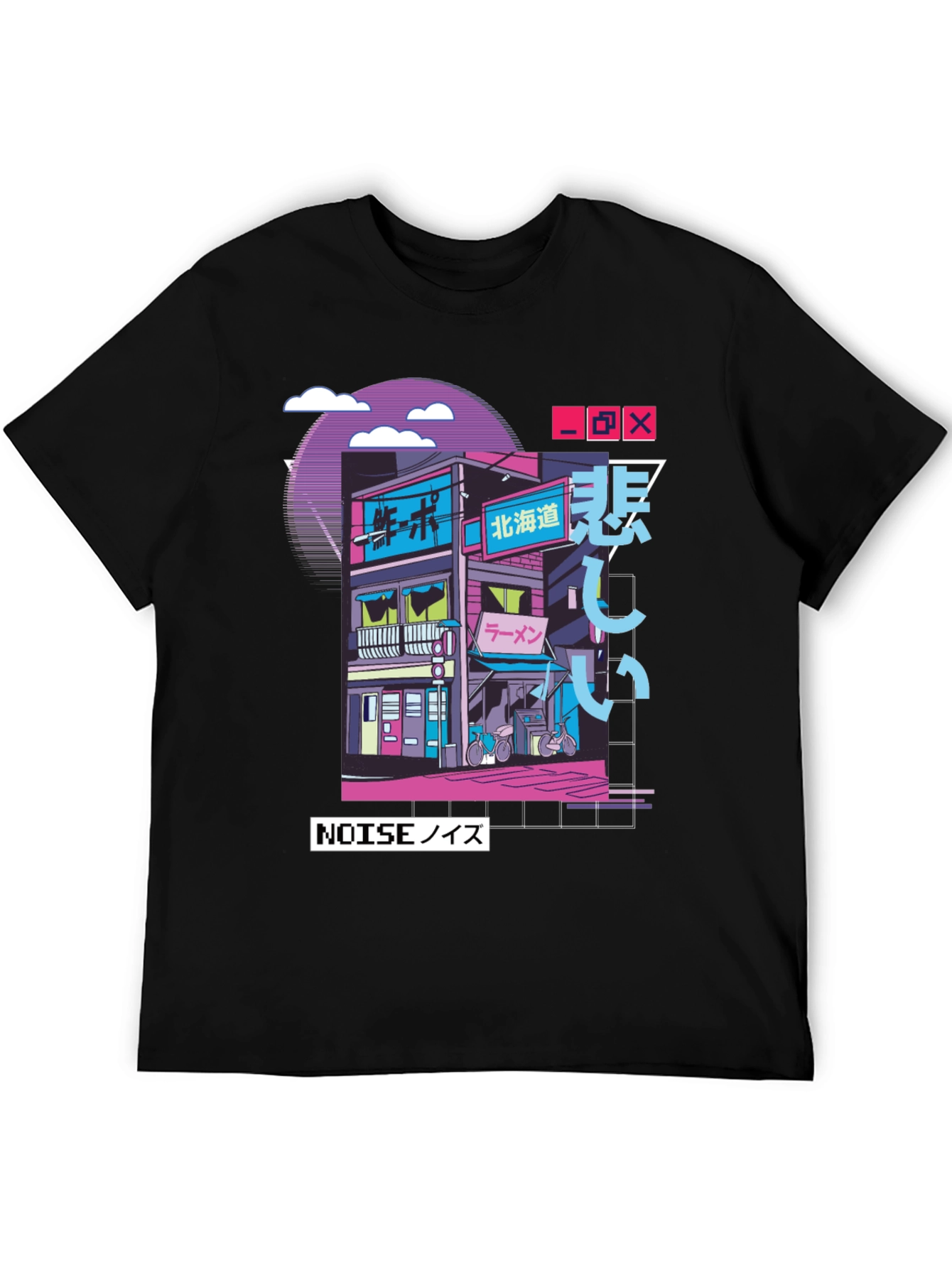 Retro Anime Streetwear T-Shirt