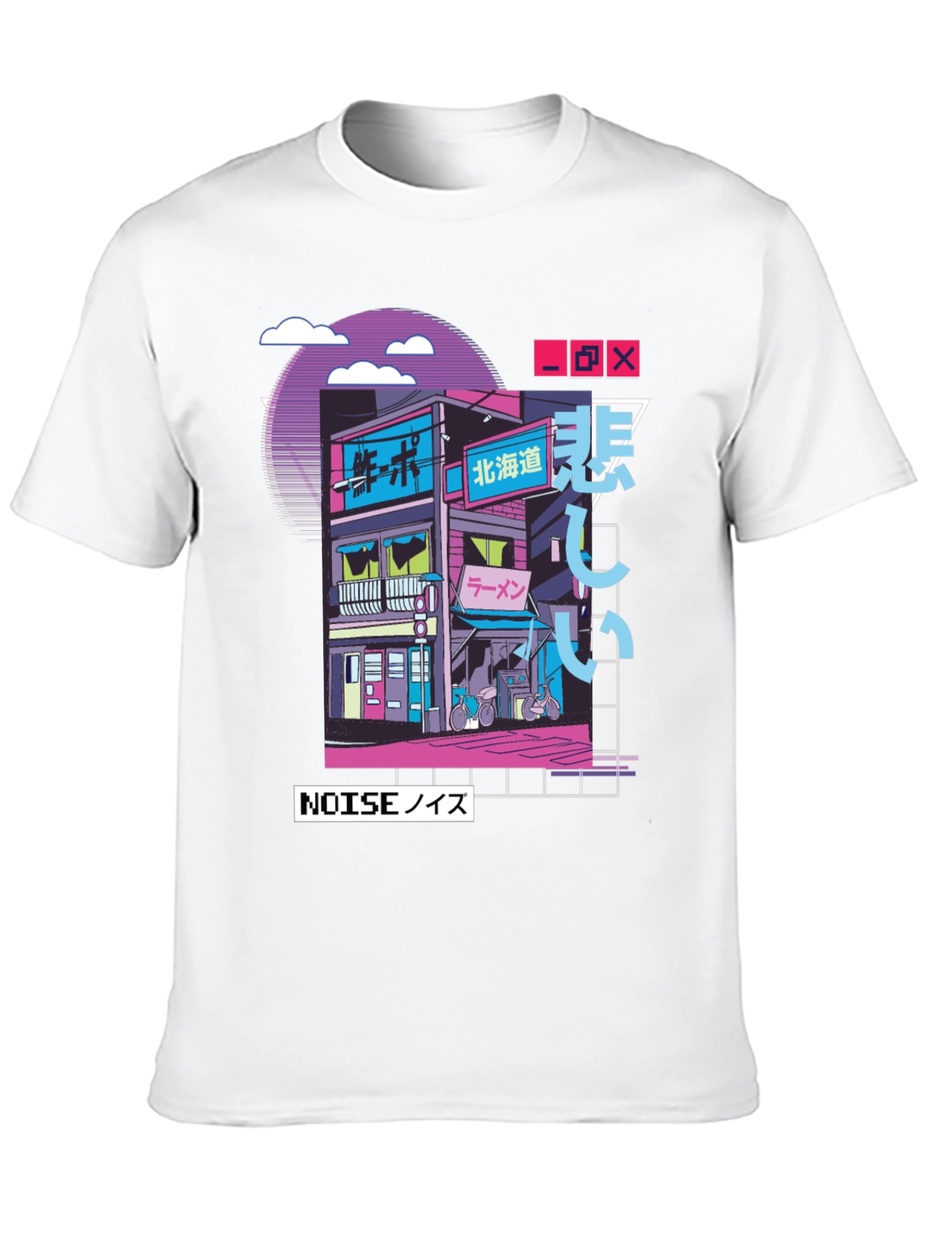 Retro Anime Streetwear T-Shirt