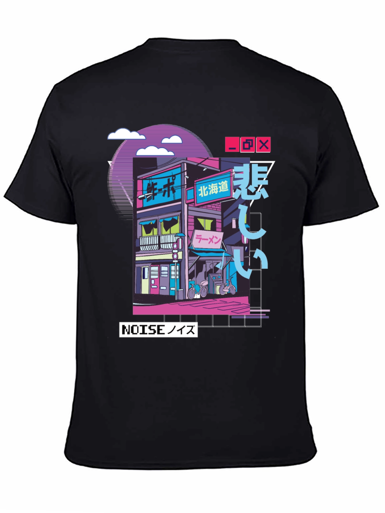 Retro Anime Streetwear T-Shirt