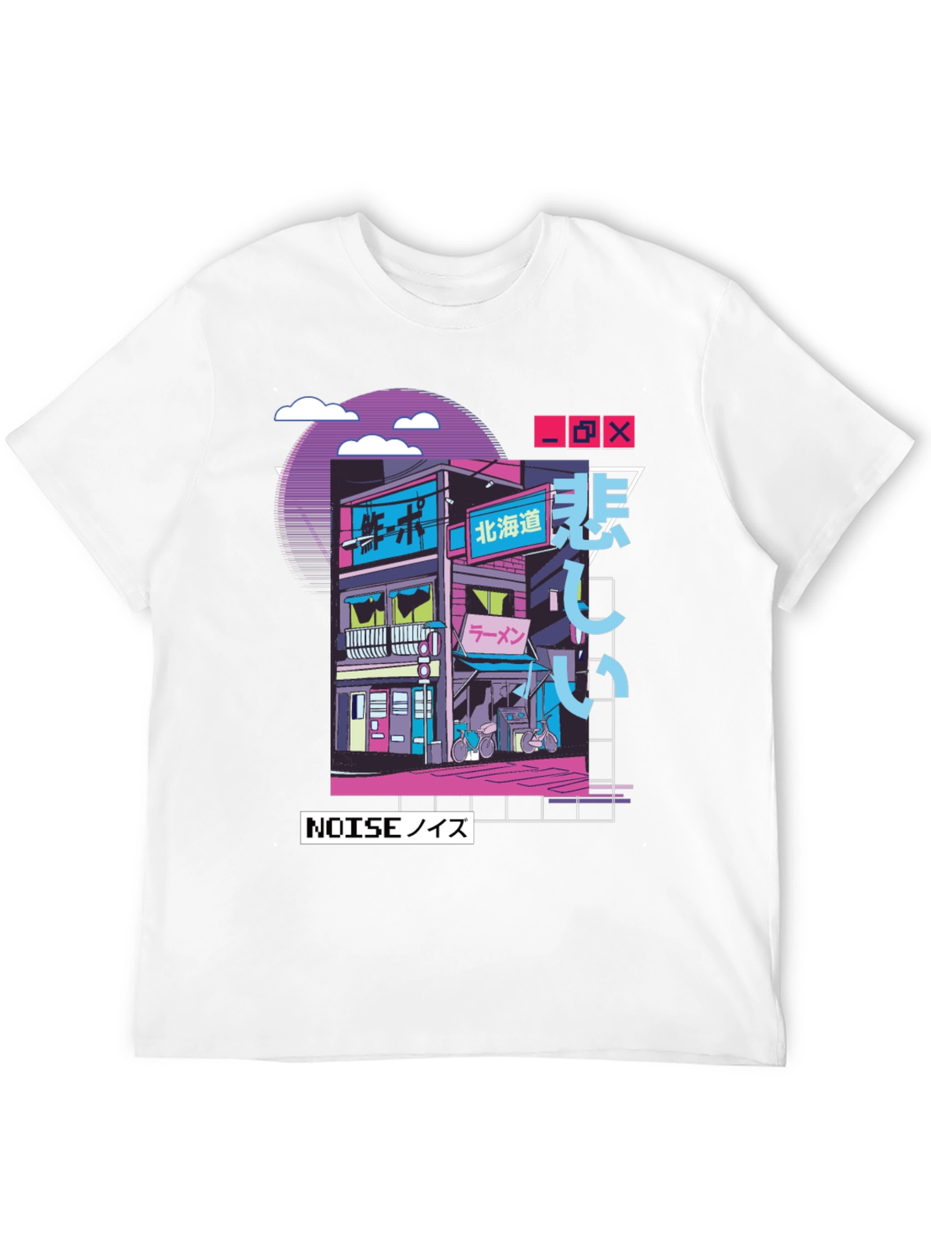 Retro Anime Streetwear T-Shirt