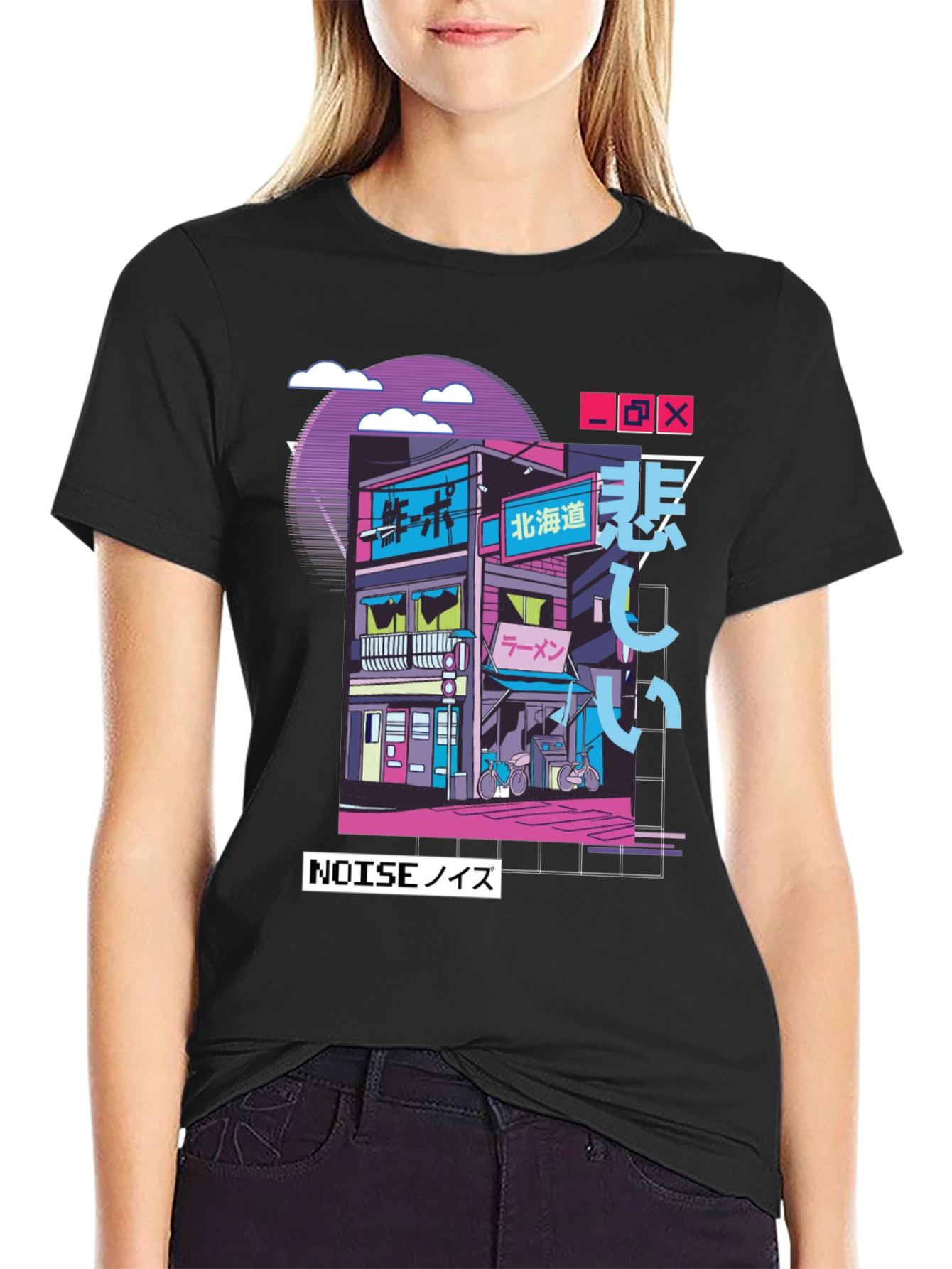 Retro Anime Streetwear T-Shirt