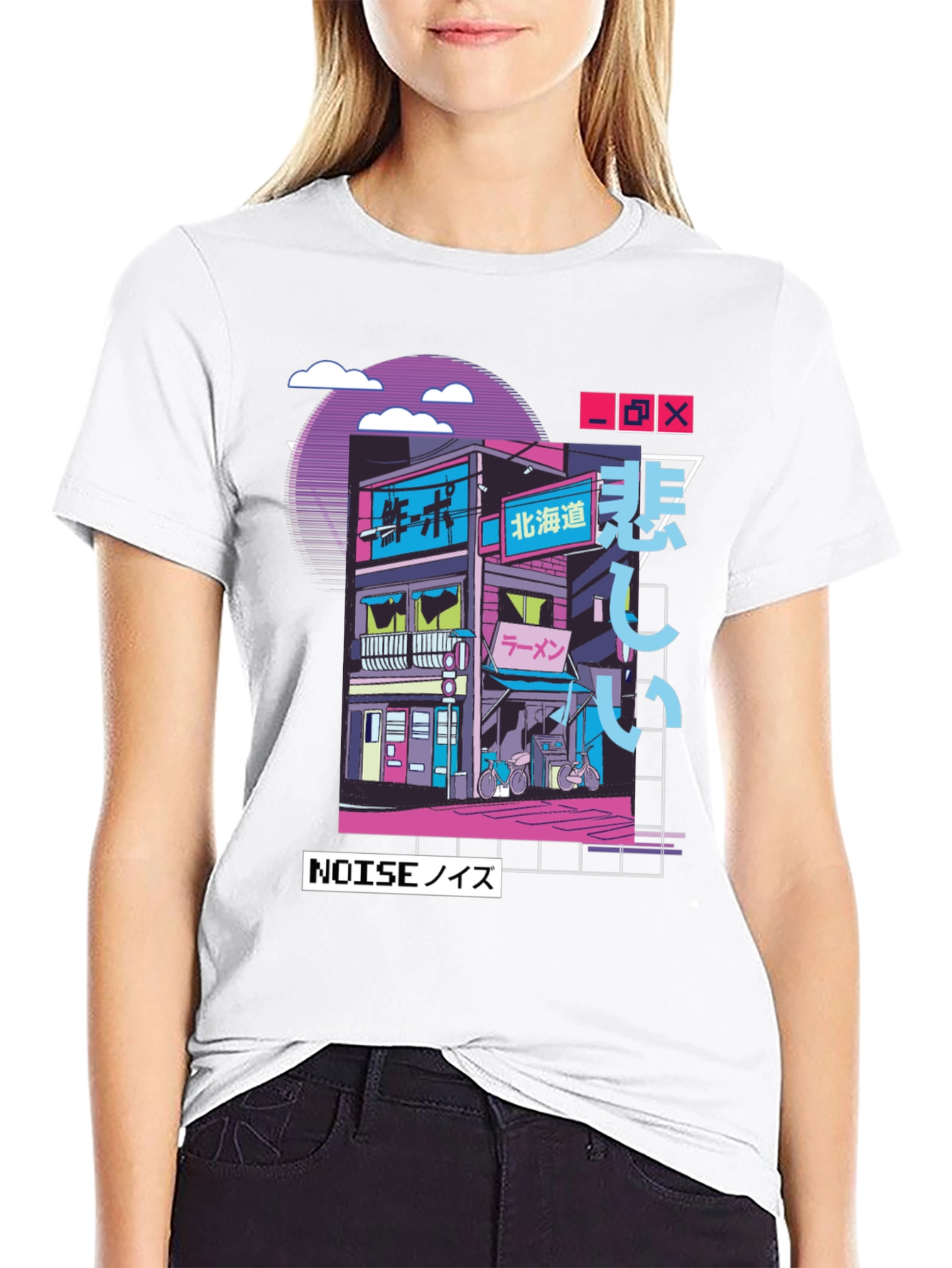 Retro Anime Streetwear T-Shirt